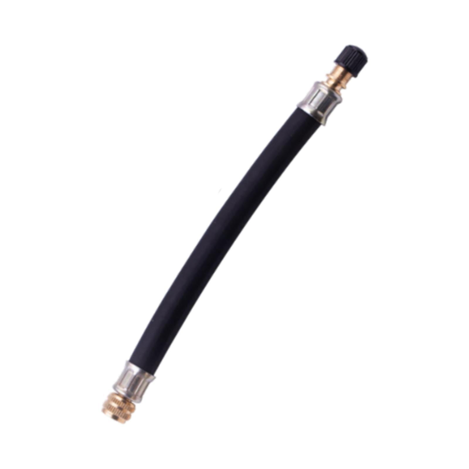 Tire Valve Extension Adapter for Bicycles Portable Air Compressor Bikes 210mm rubber sleeve