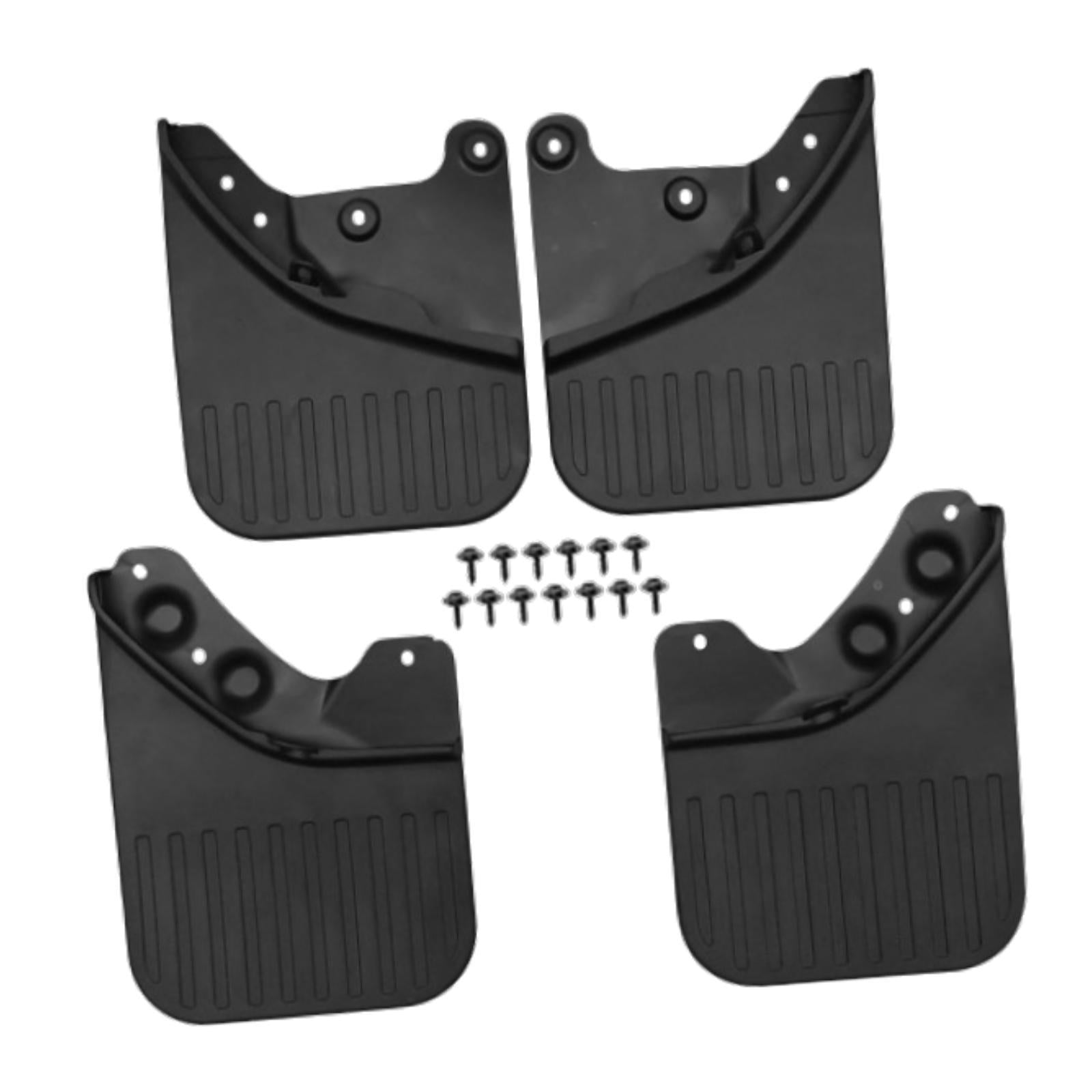 4x Splash Guards Mudflaps Protector for Toyota Tacoma 2024 2025 Utility