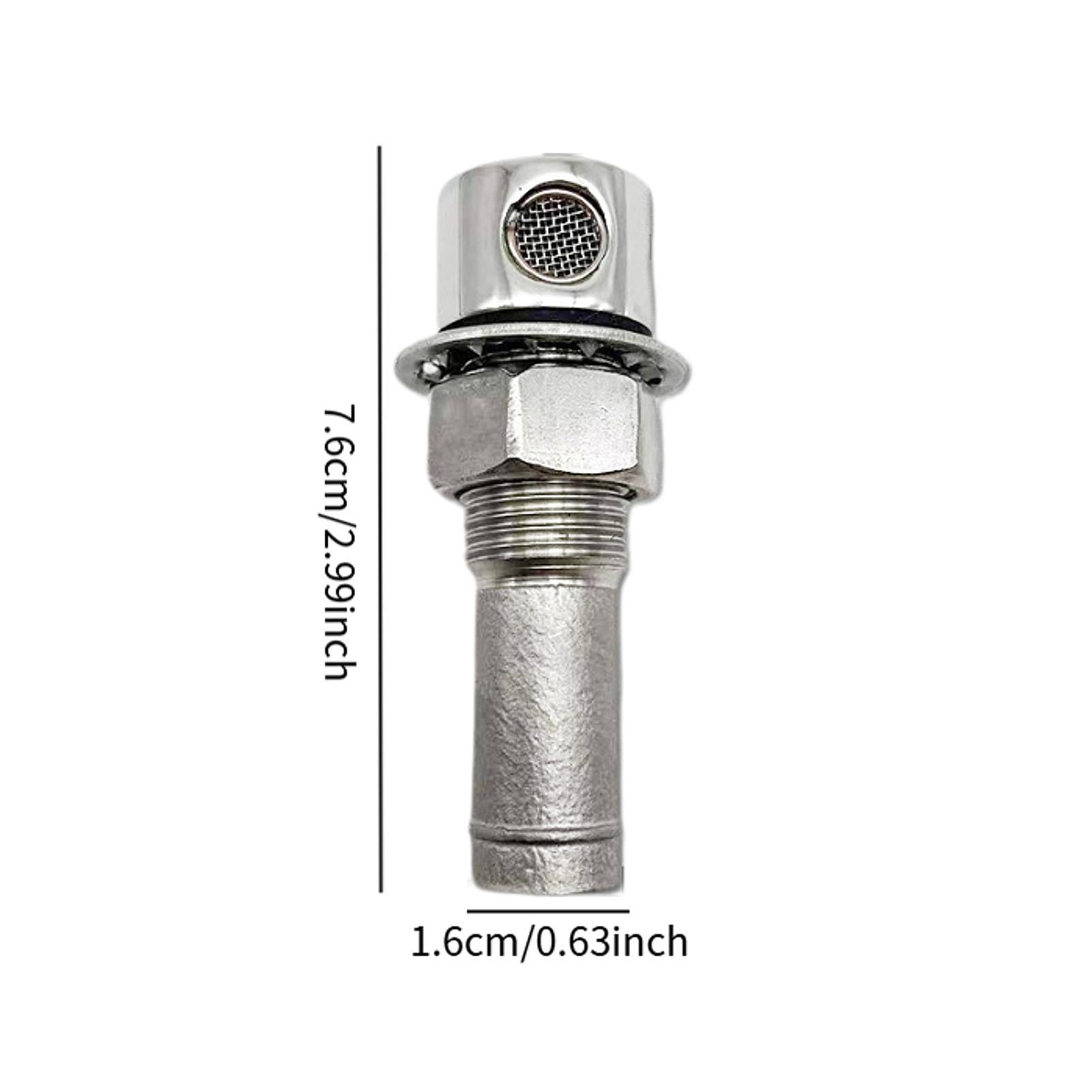 Marine Boat Fuel Tank Vent Portable Practical Straight Spare Parts Accessory