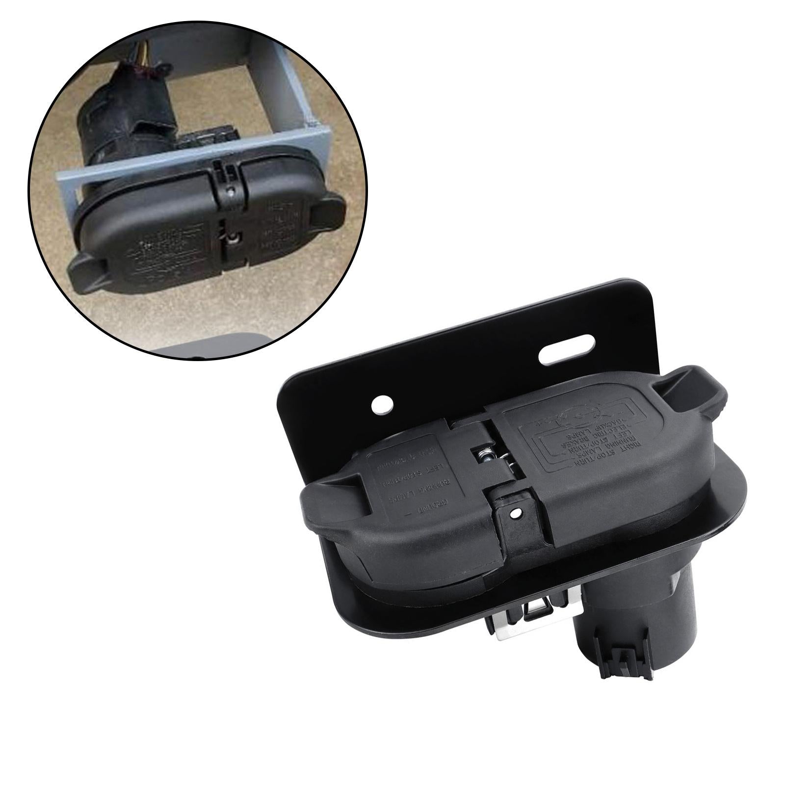 7 Way Trailer Tow Connector Accessory for Jeep Gladiator Wear Resistant