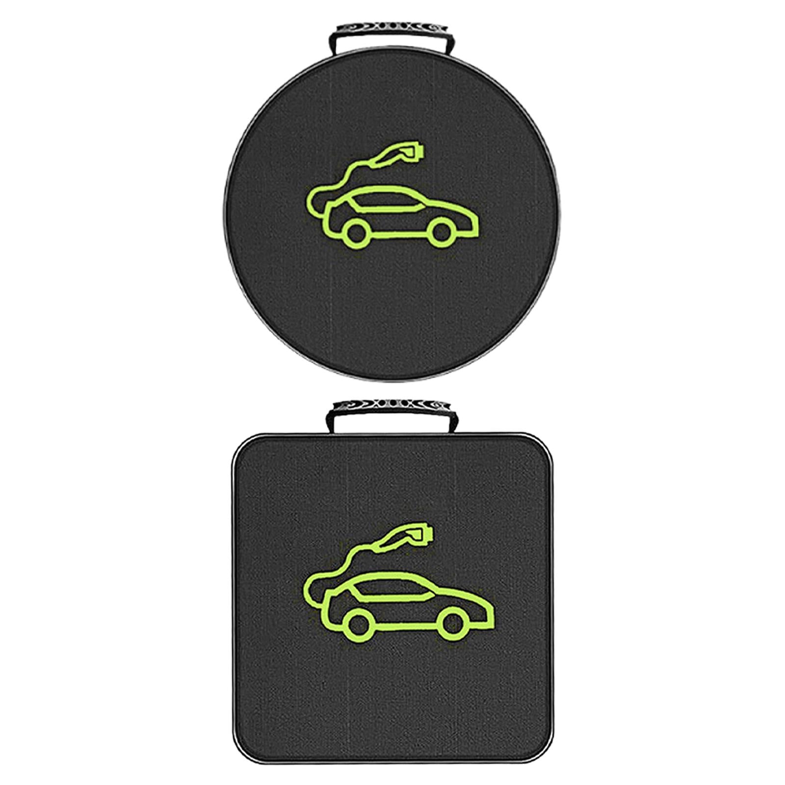 Generic EV Cables Bag Storage Portable Heavy Duty for RV Adapters Cords Round