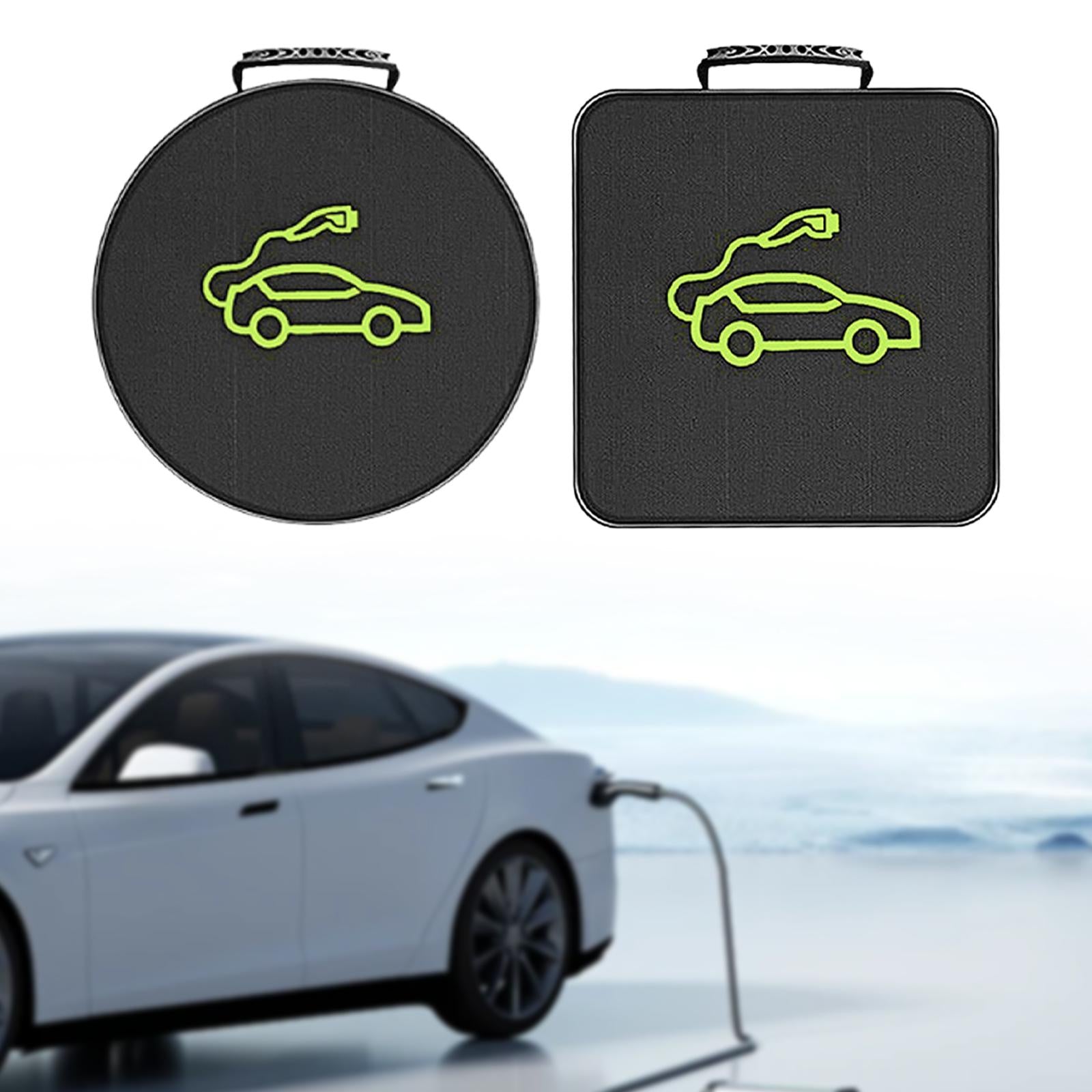 Generic EV Cables Bag Storage Portable Heavy Duty for RV Adapters Cords Round
