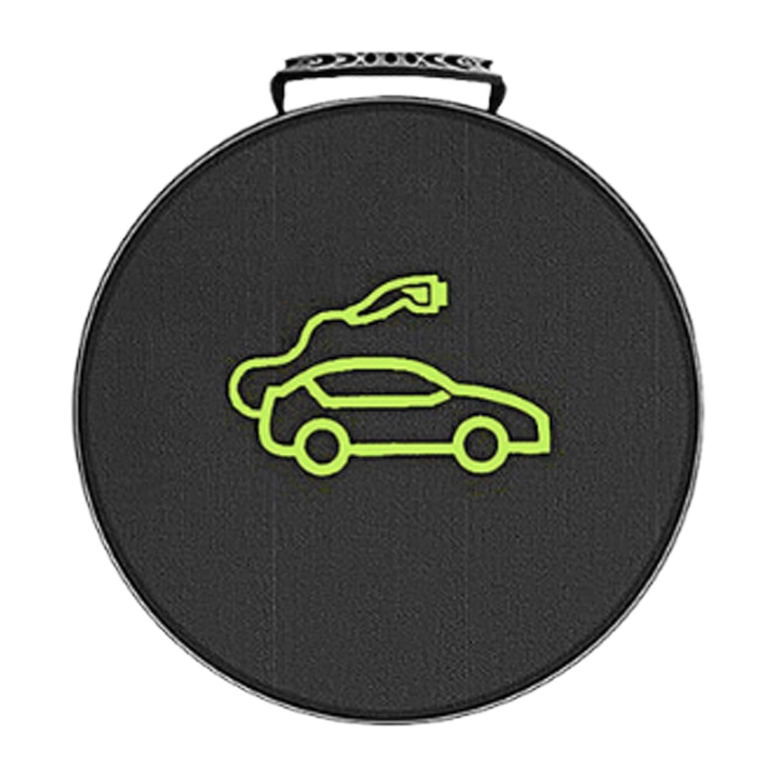 Generic EV Cables Bag Storage Portable Heavy Duty for RV Adapters Cords Round