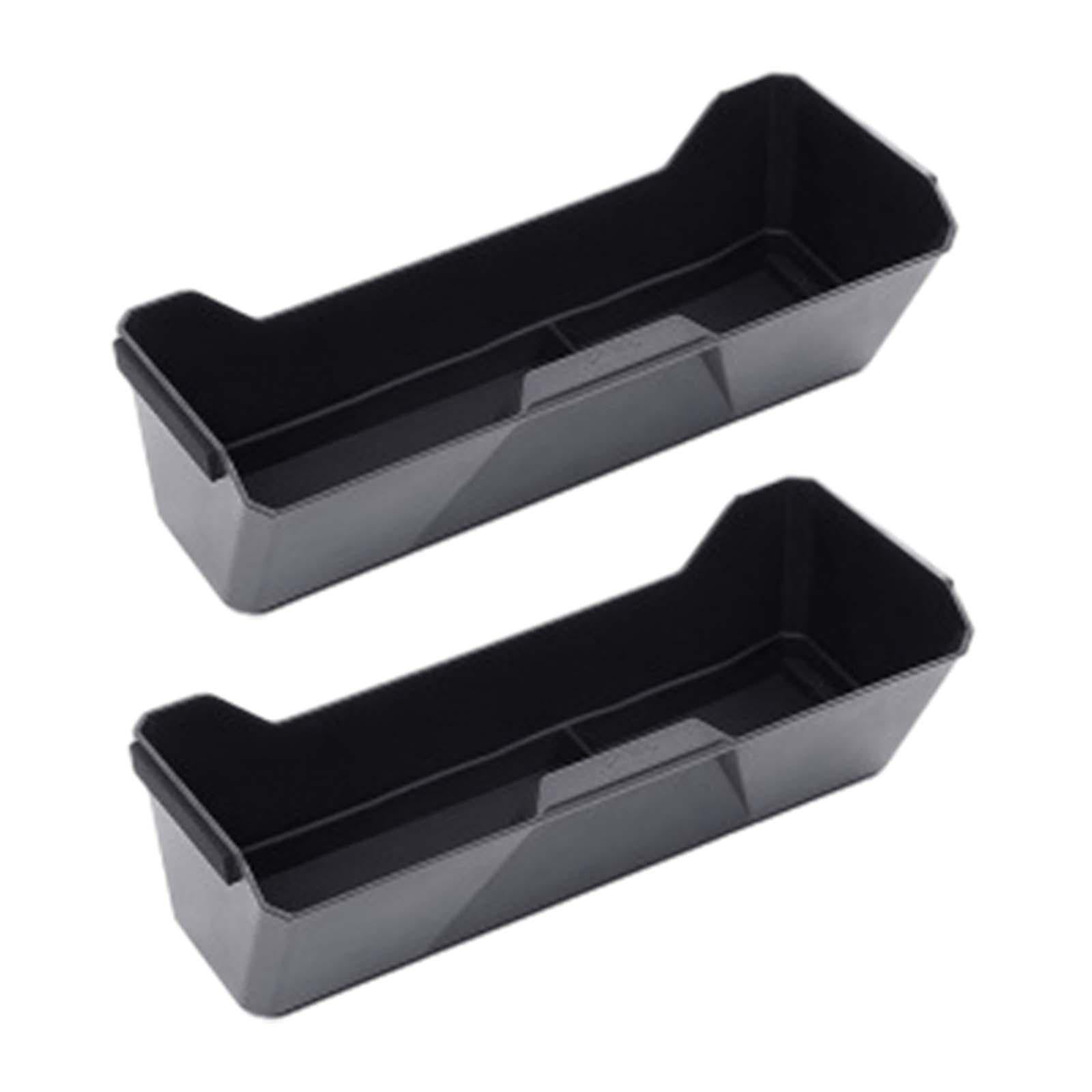 2 Pieces Car Under Seat Storage Box Large Capacity for Tesla Cybertruck