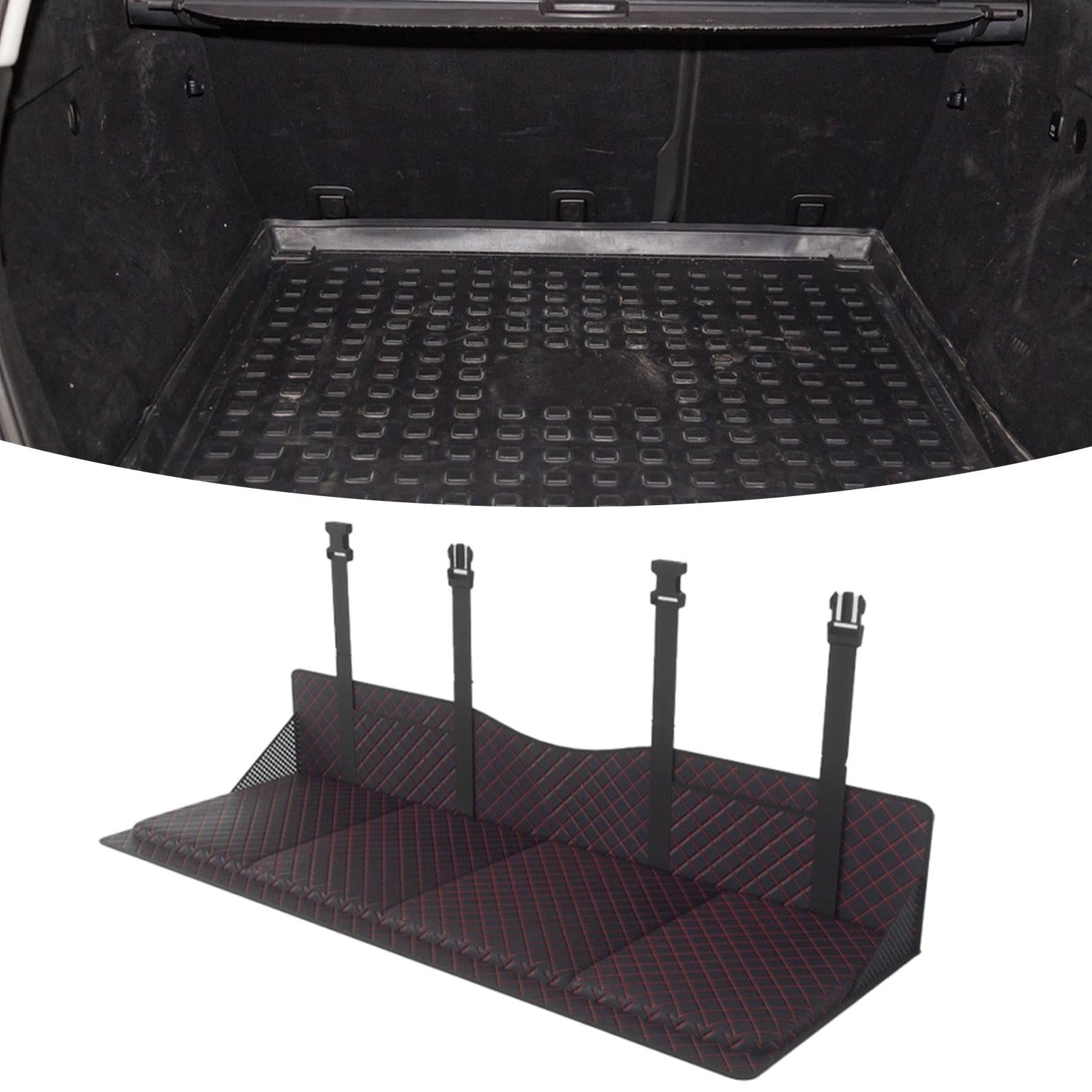 Car Rear Seat Mattress Extension Plate for Sleeping Foldable Simple Assembly Black