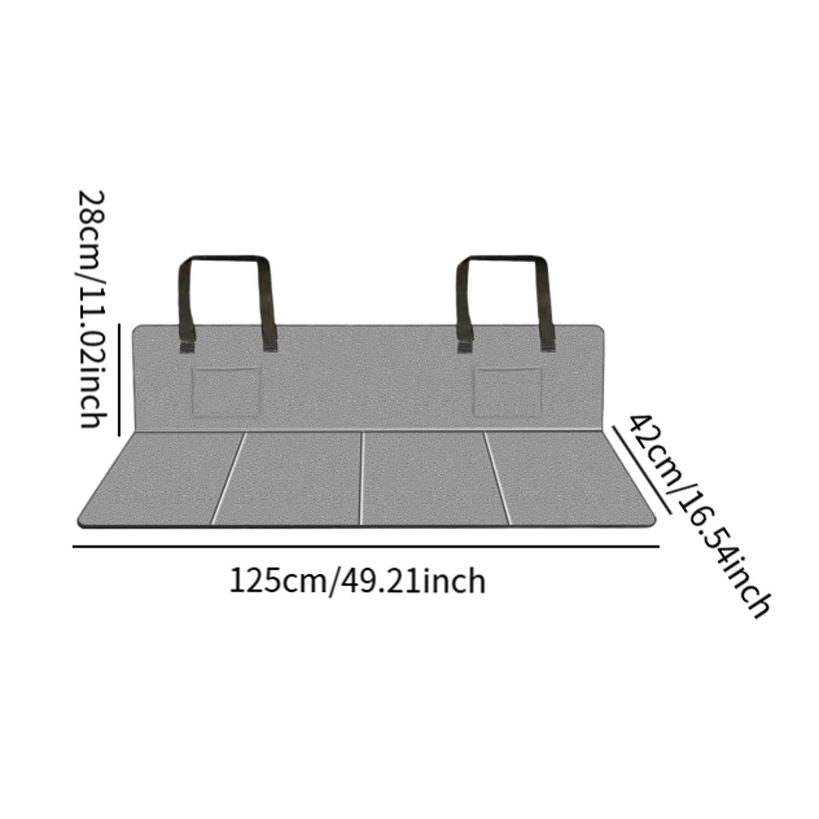 Car Back Seat Extender Plate for Sleeping Foldable Simple Assembly Accessory