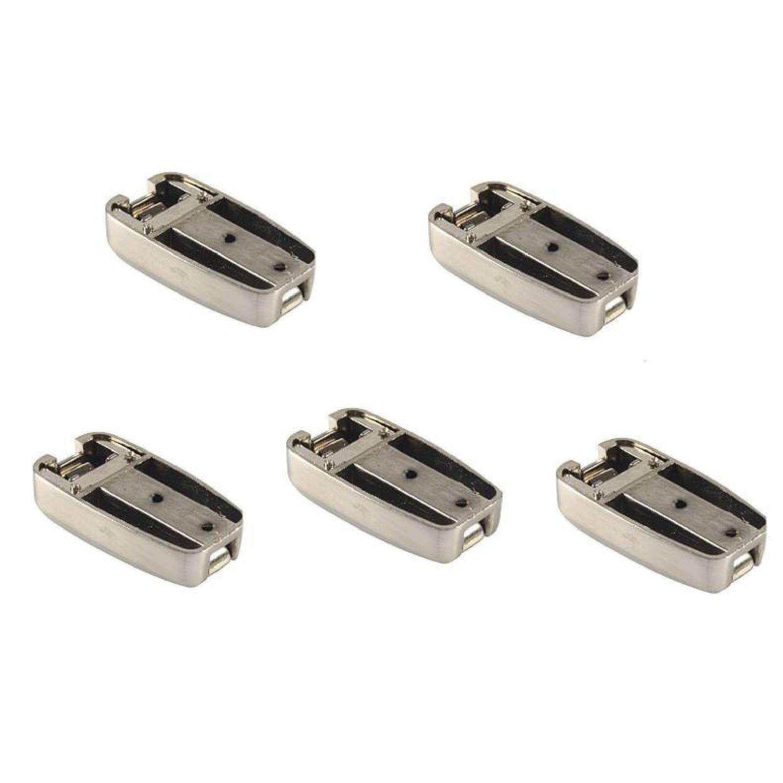 5Pcs Single Wall Hook Wall Mounted Ornament Gifts Sturdy Decorative Foldable Nickel