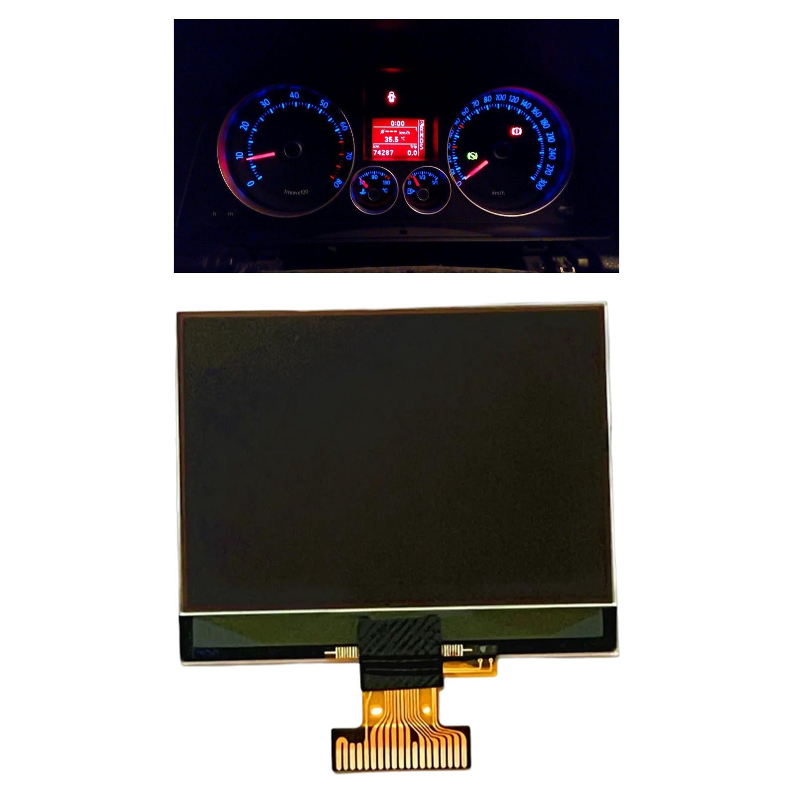 Instrument Cluster LCD Display Replacement 1TD920862 for VW Accessories