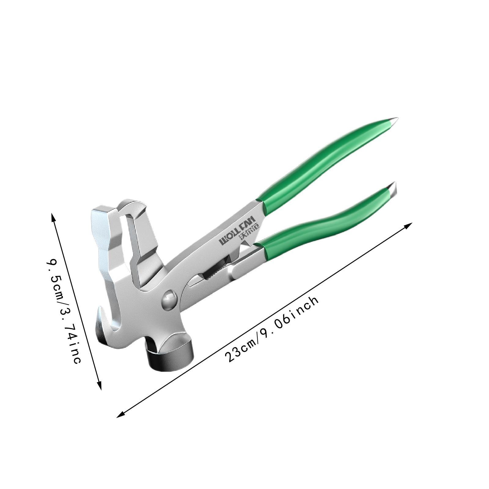Wheel Weight Hammer Pliers Anti Slip Handle Multipurpose 3.7x9inch Ergonomic
