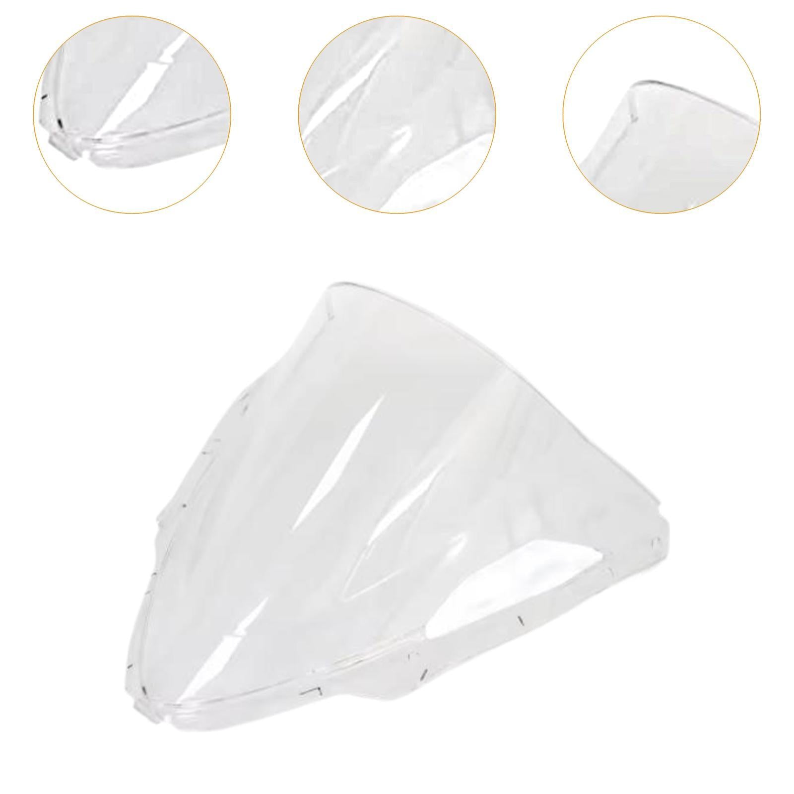 Motorcycle Windshield Replacement Wind Deflector for Kawasaki ZX6R 2024