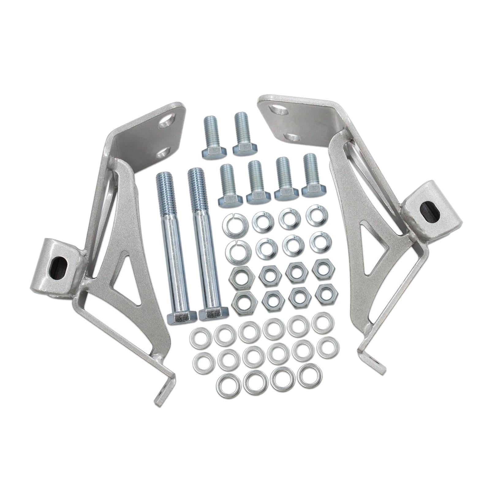 Engine Sheet Metal Mounts Brackets Kit Rust Resistant Truck Replacement Part