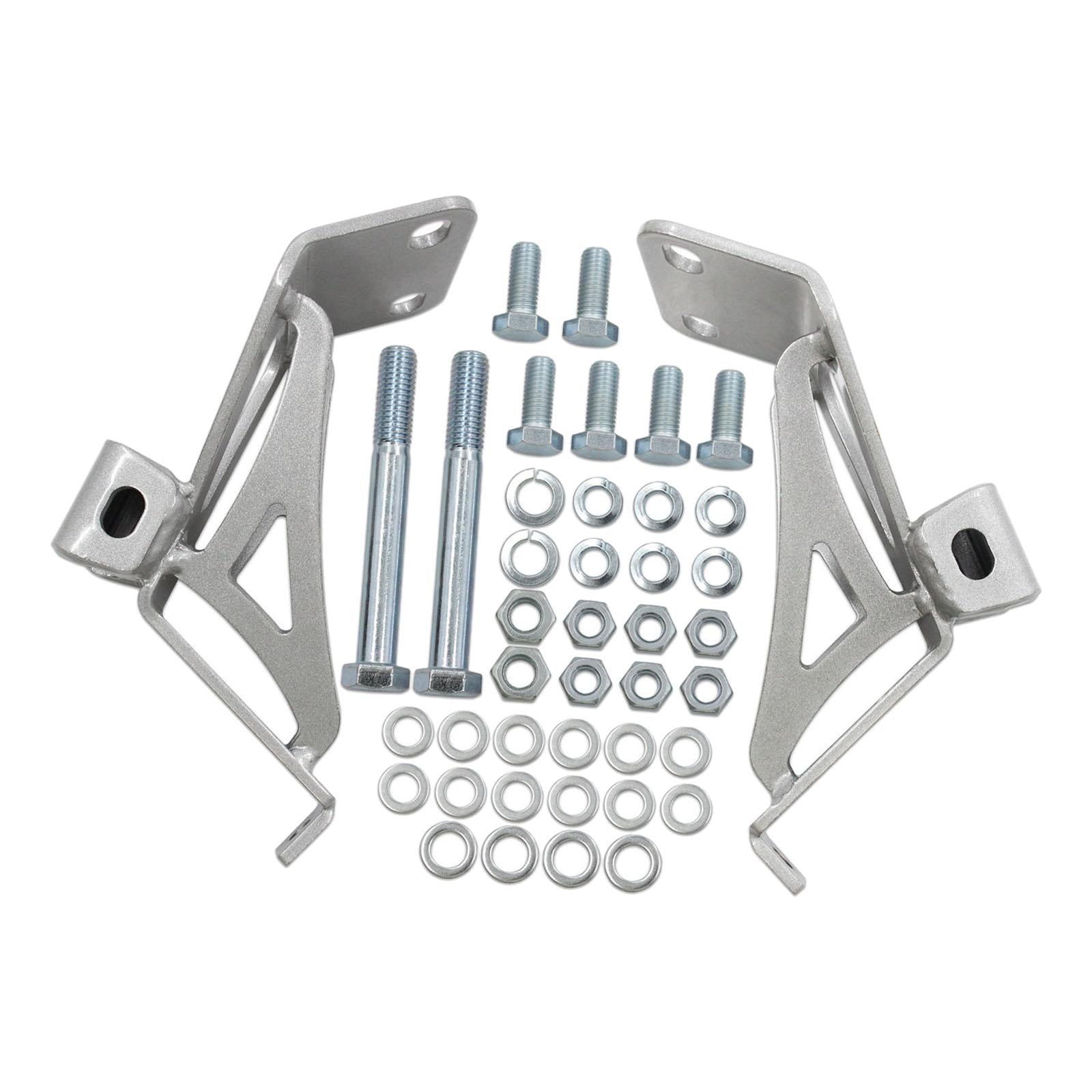 Engine Sheet Metal Mounts Brackets Kit Rust Resistant Truck Replacement Part