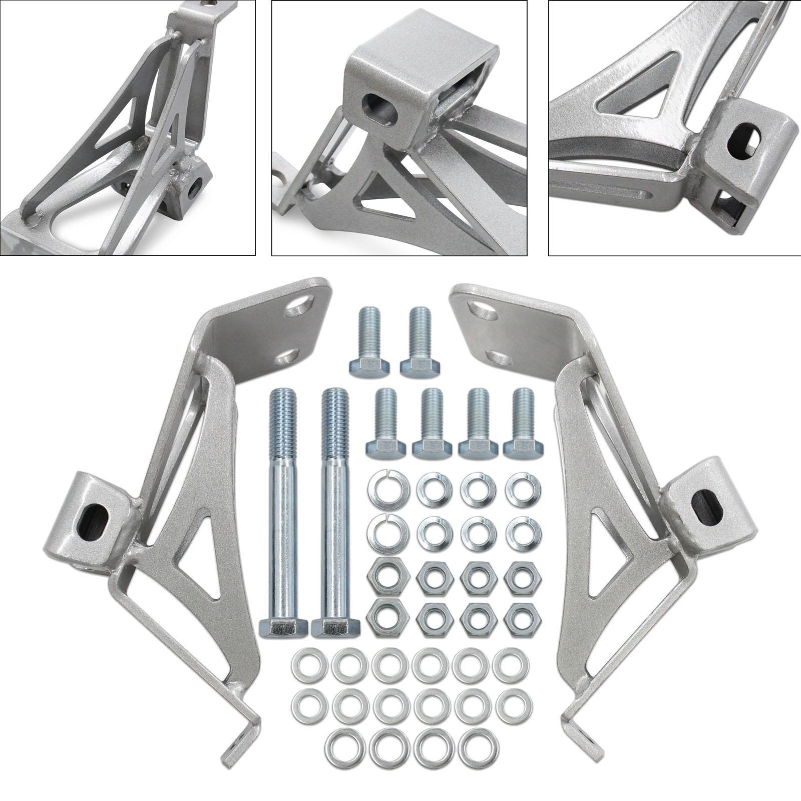 Engine Sheet Metal Mounts Brackets Kit Rust Resistant Truck Replacement Part