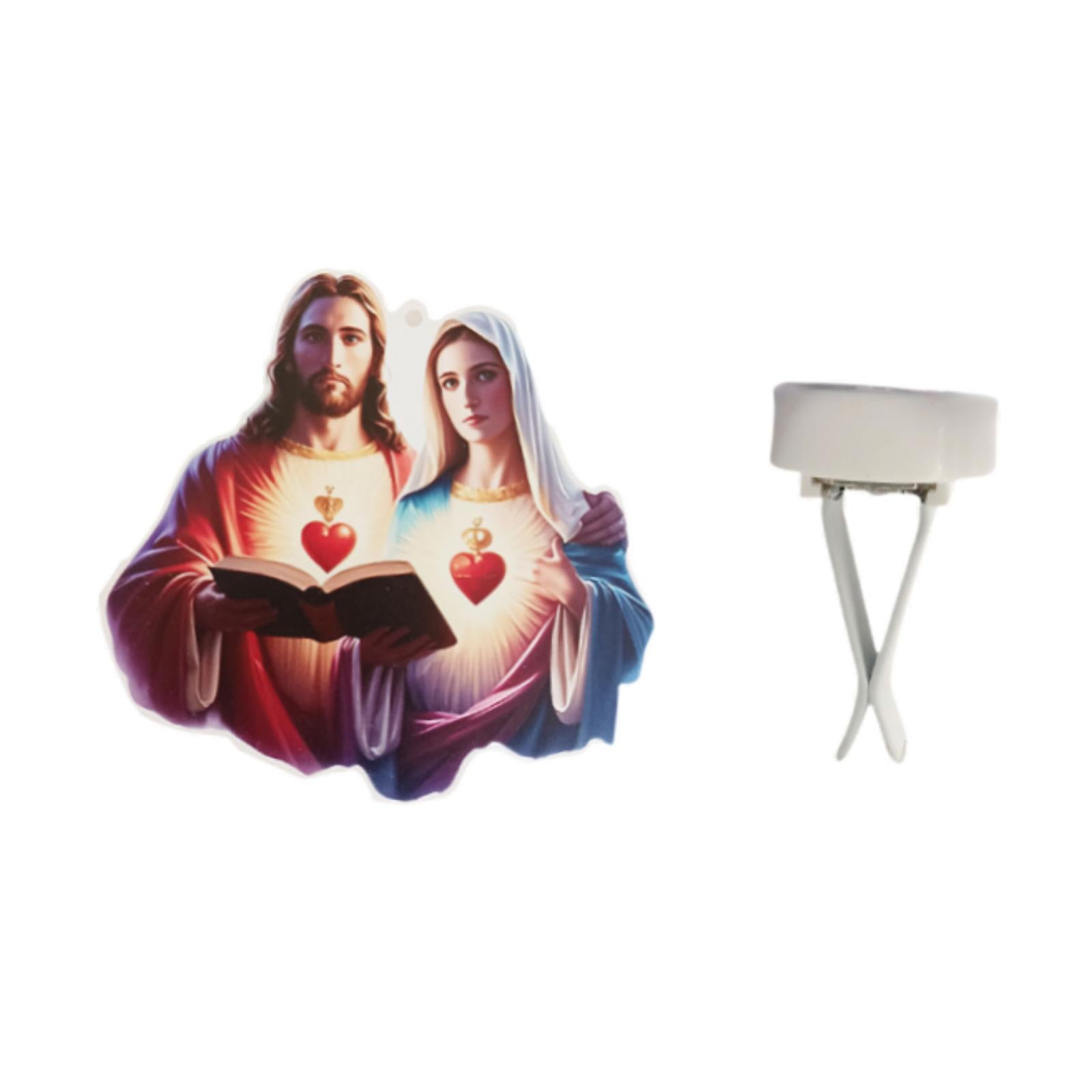 Generic Car Air Outlet Clip Jesus and Wife Shape Unique Interior Decoration