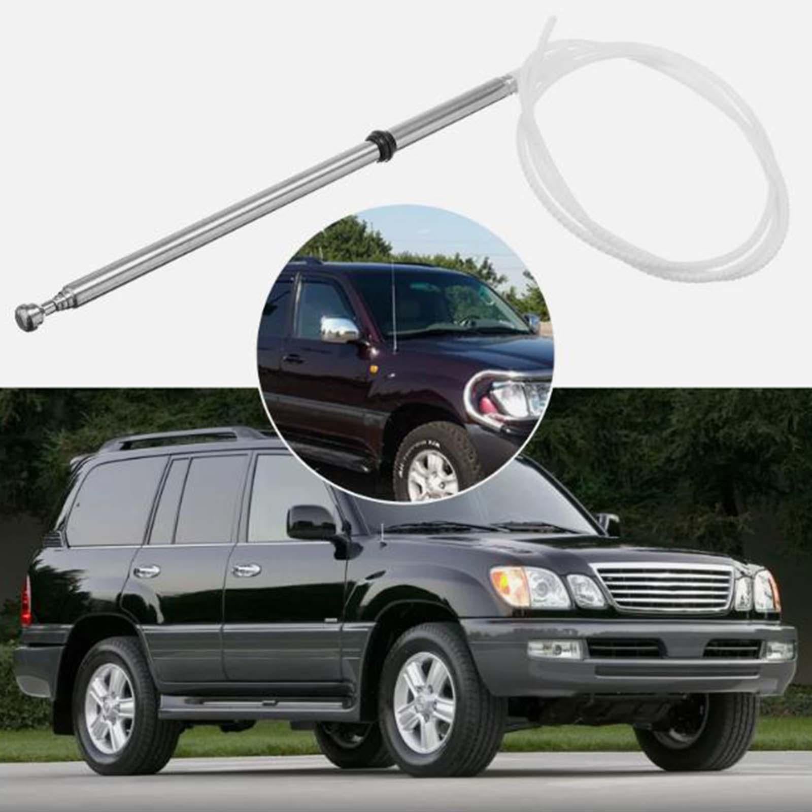 Power Antenna Mast Antenna Stainless Steel for Toyota Land Cruiser 98-07