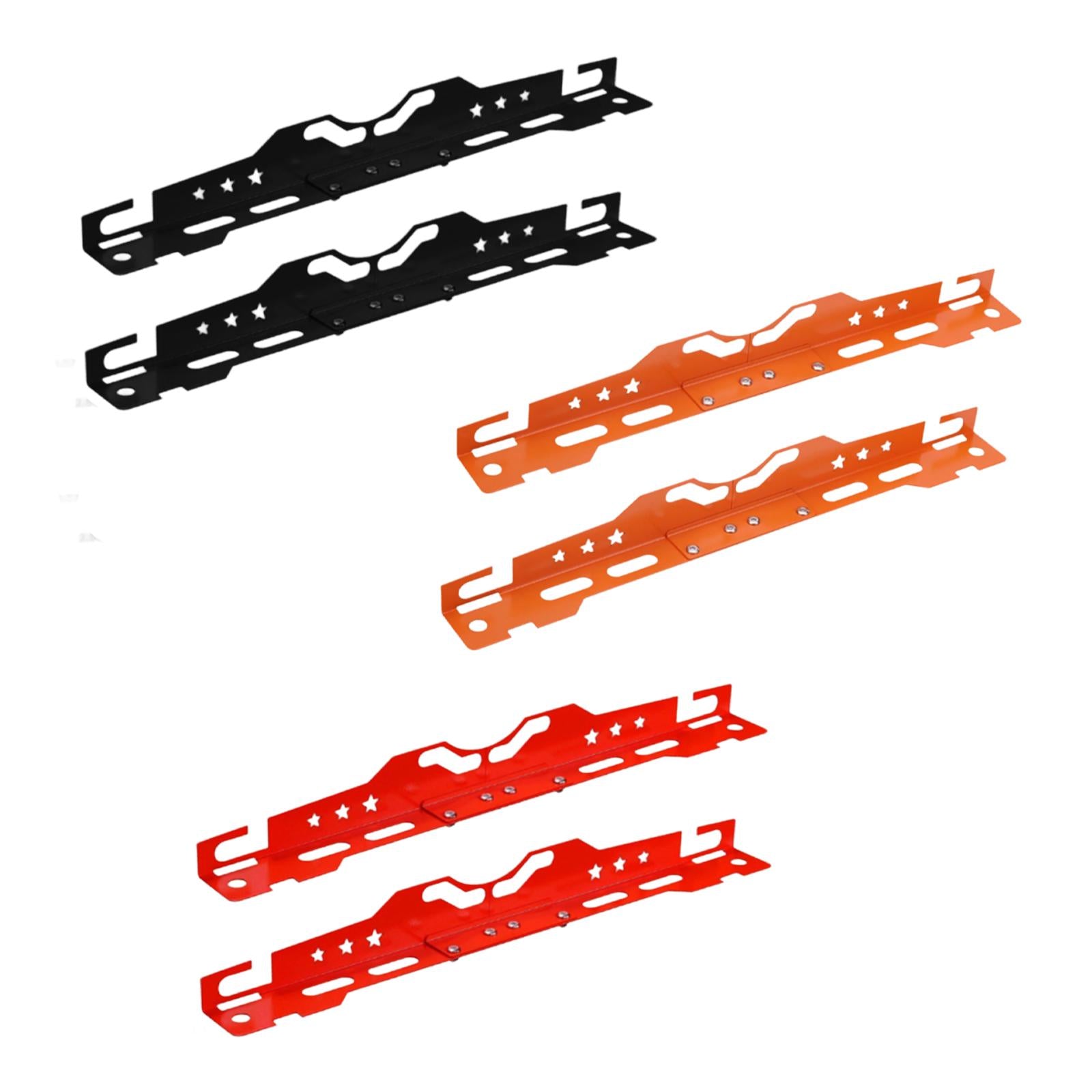2x Heavy Duty Wheel Alignment Tools Aluminum Alloy for Truck Automotive Orange