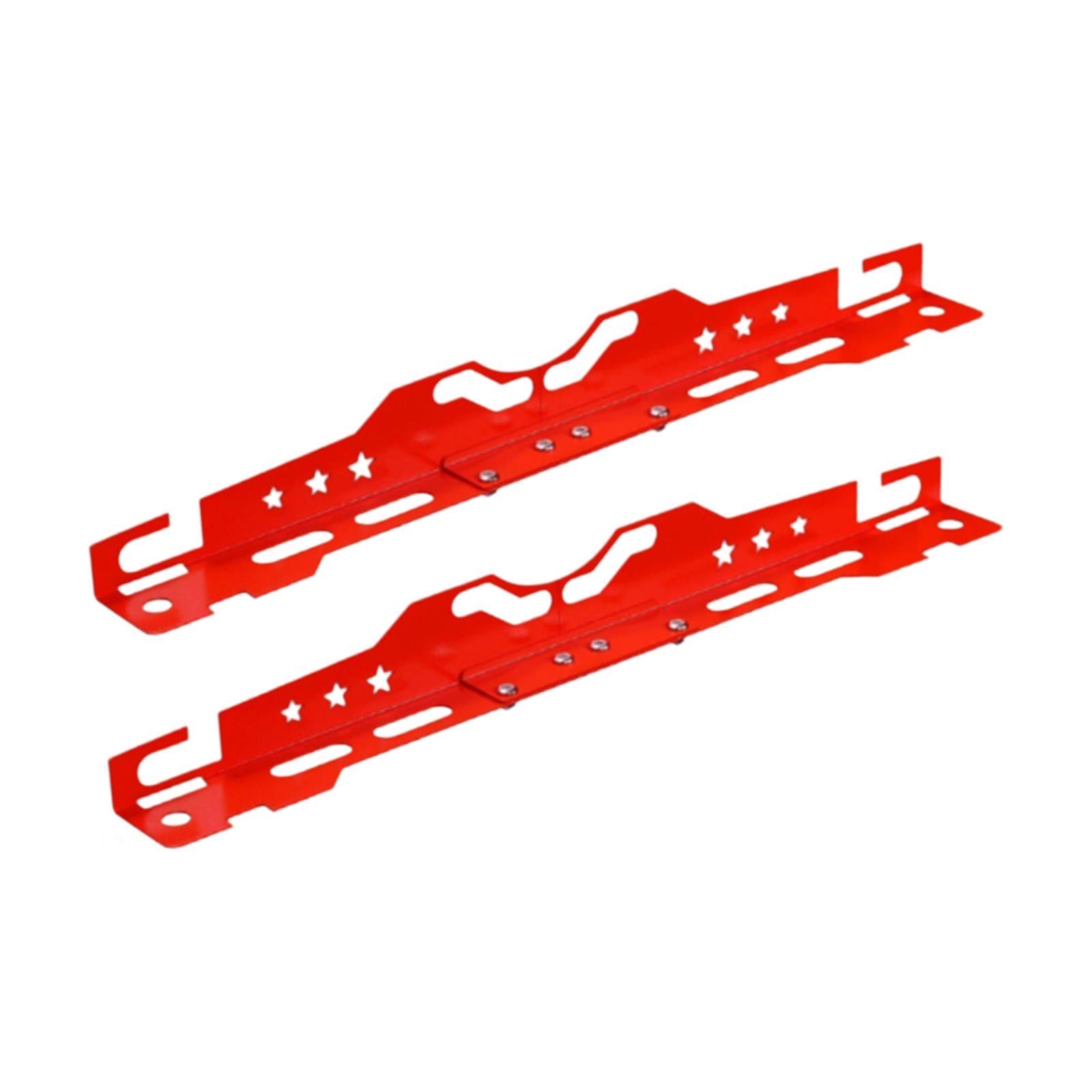 2x Heavy Duty Wheel Alignment Tools Aluminum Alloy for Truck Automotive Red