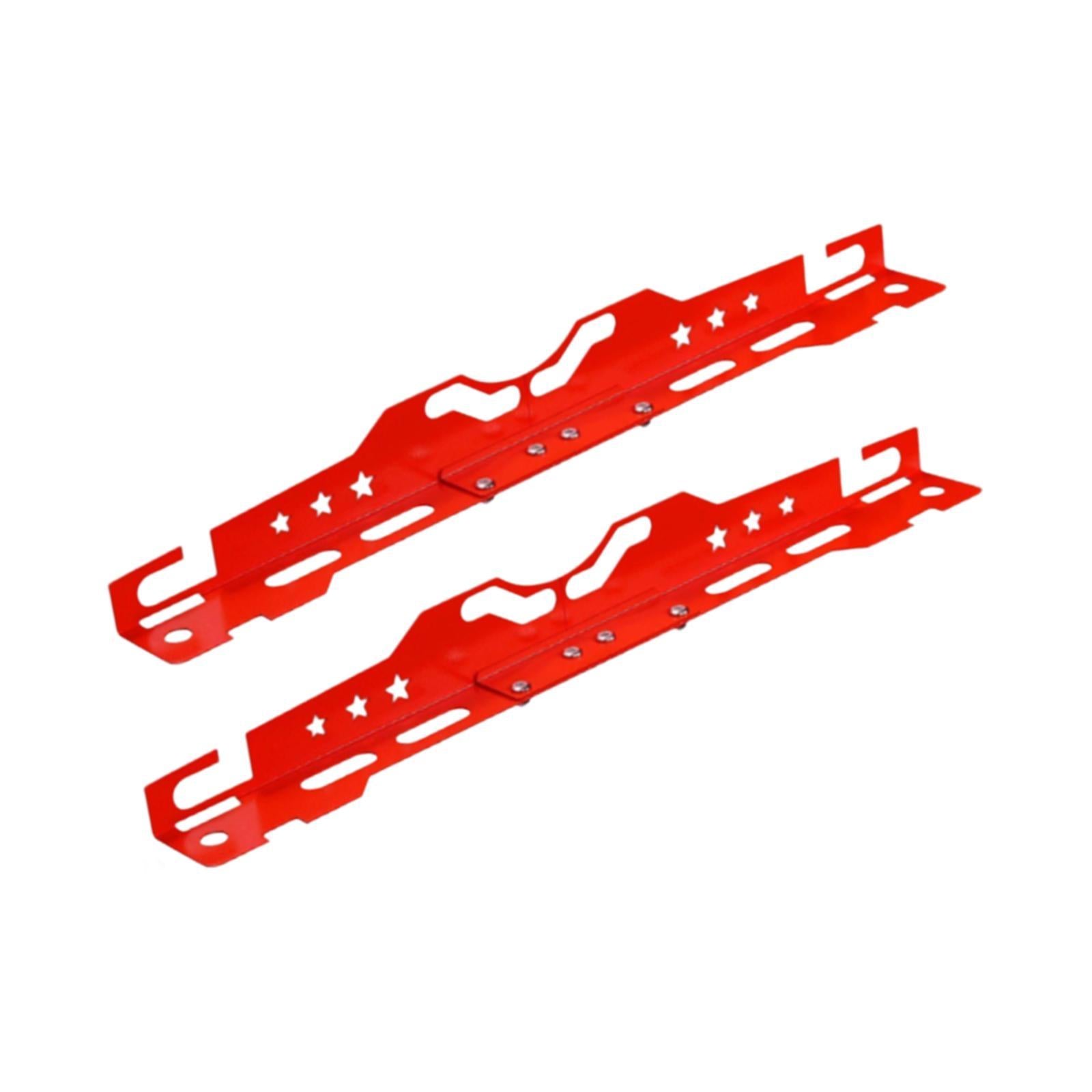 2x Heavy Duty Wheel Alignment Tools Aluminum Alloy for Truck Automotive Red