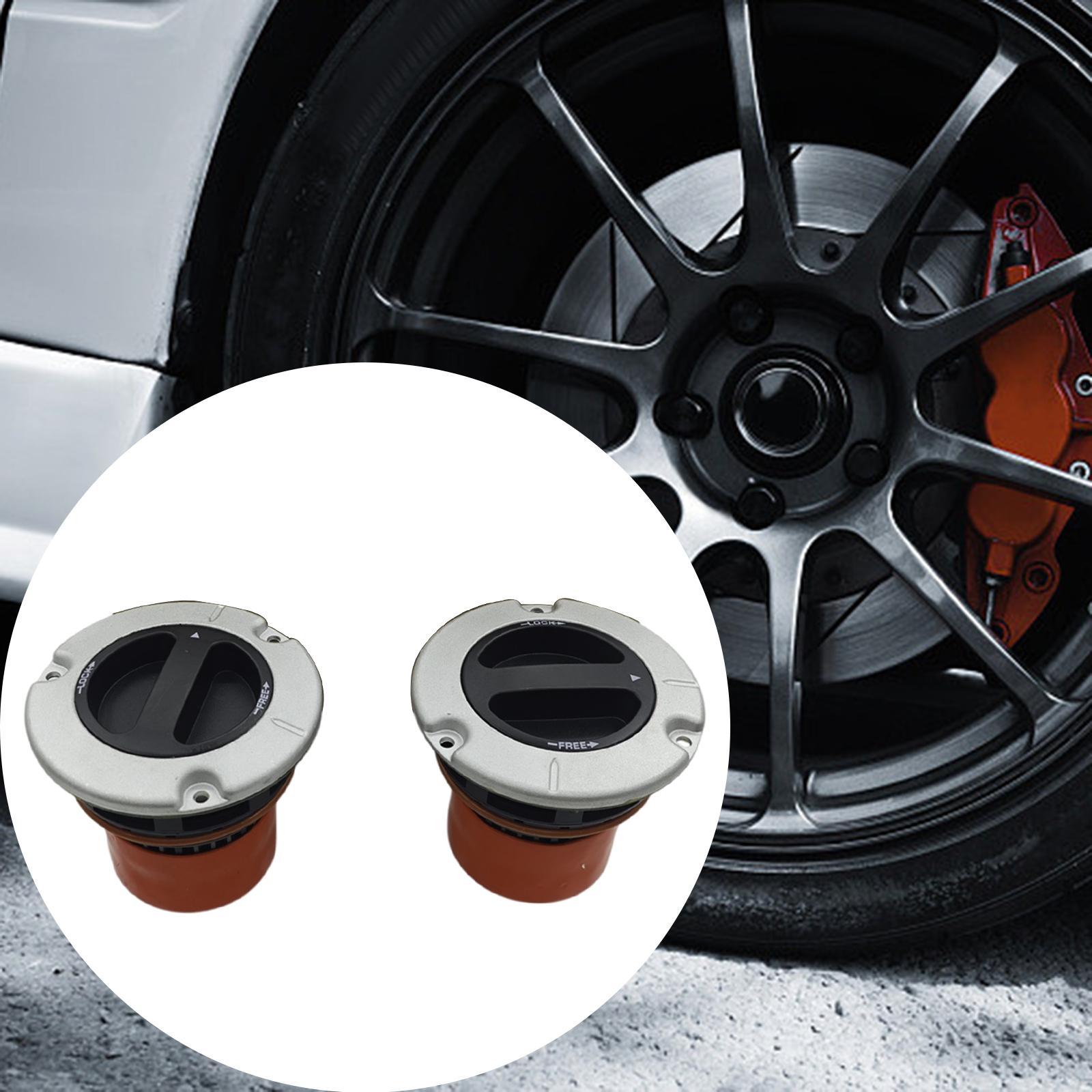 2 Pieces Front Manual Locking Hub BC3Z3B396B Replacement for Ford F-450