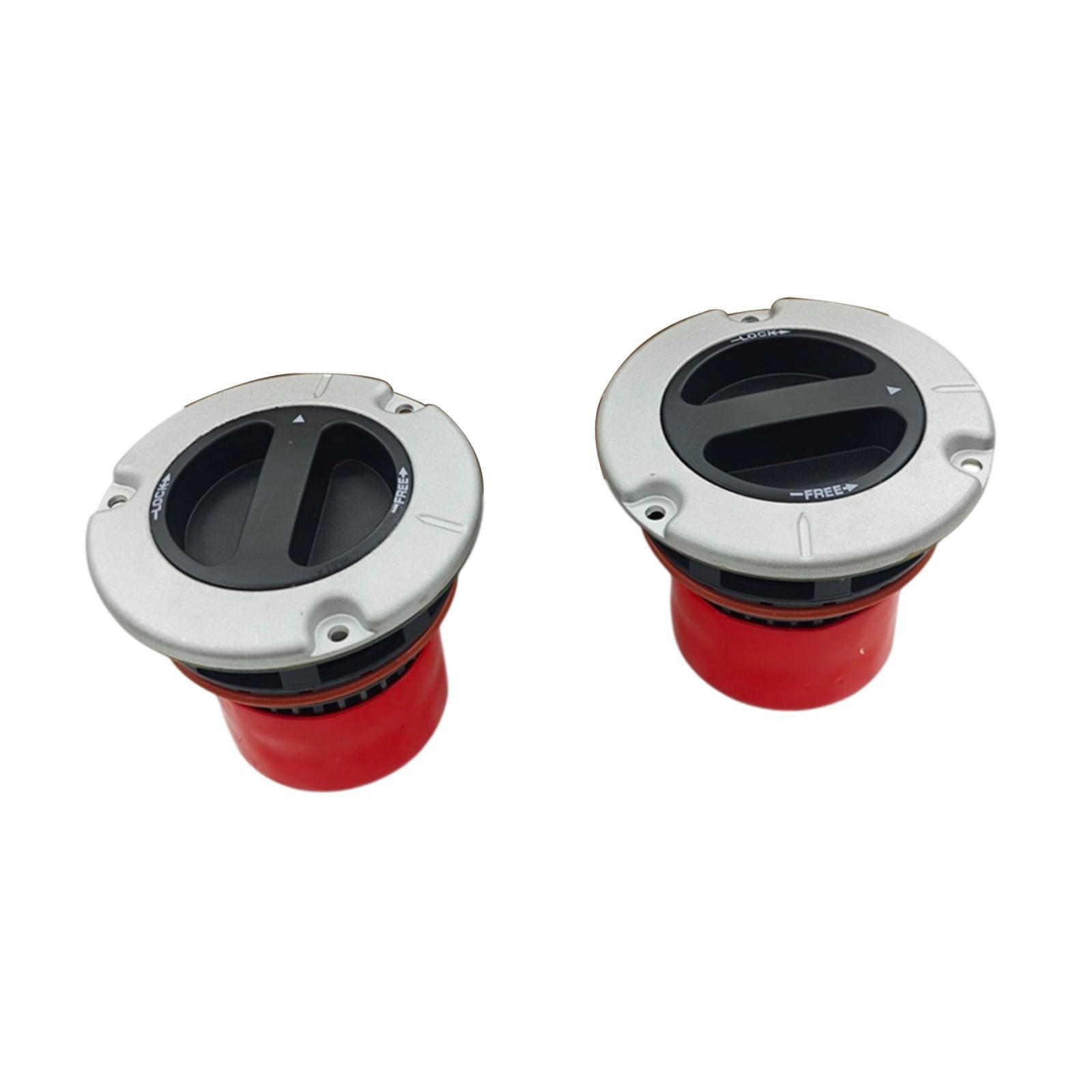 2 Pieces Front Manual Locking Hub BC3Z3B396B Replacement for Ford F-450