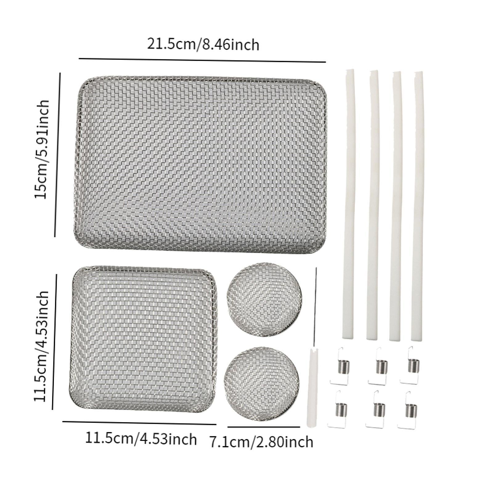 4x Flying Flying Screens Summer Protects from Flying RV Furnace Vent Covers