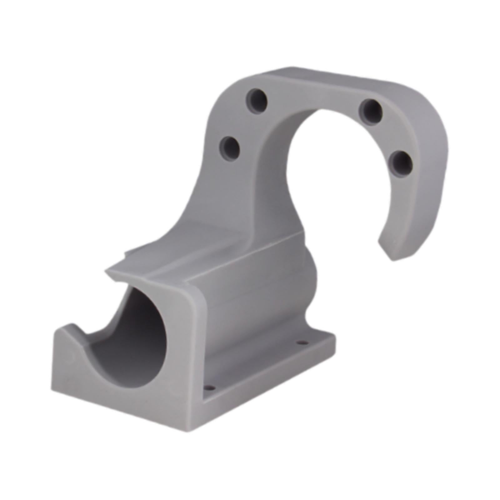 Car Washer Hose Holder Wall Mounted Bracket for Repair Shop Yard Garden Light Gray