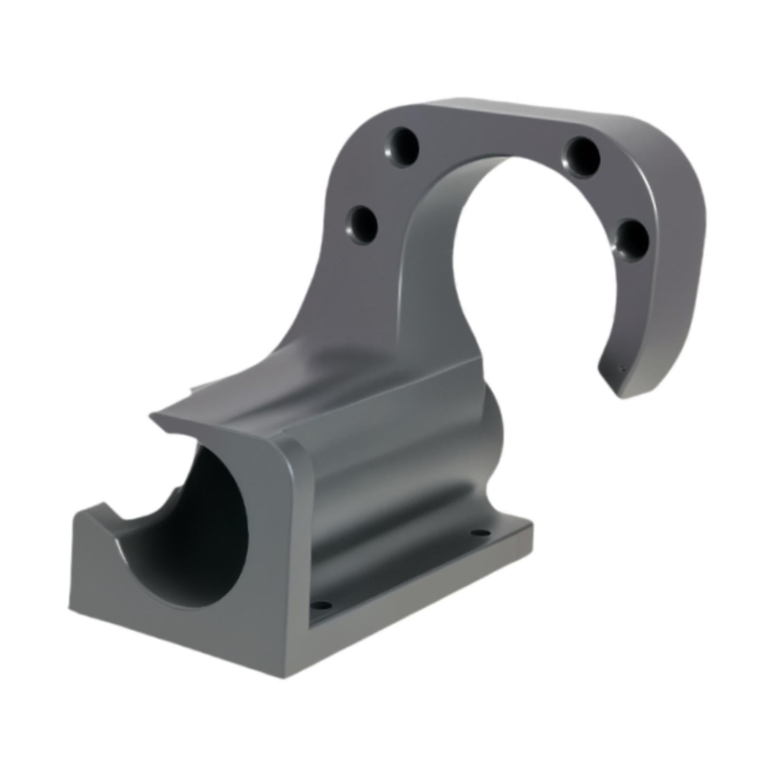 Car Washer Hose Holder Wall Mounted Bracket for Repair Shop Yard Garden Dark Gray