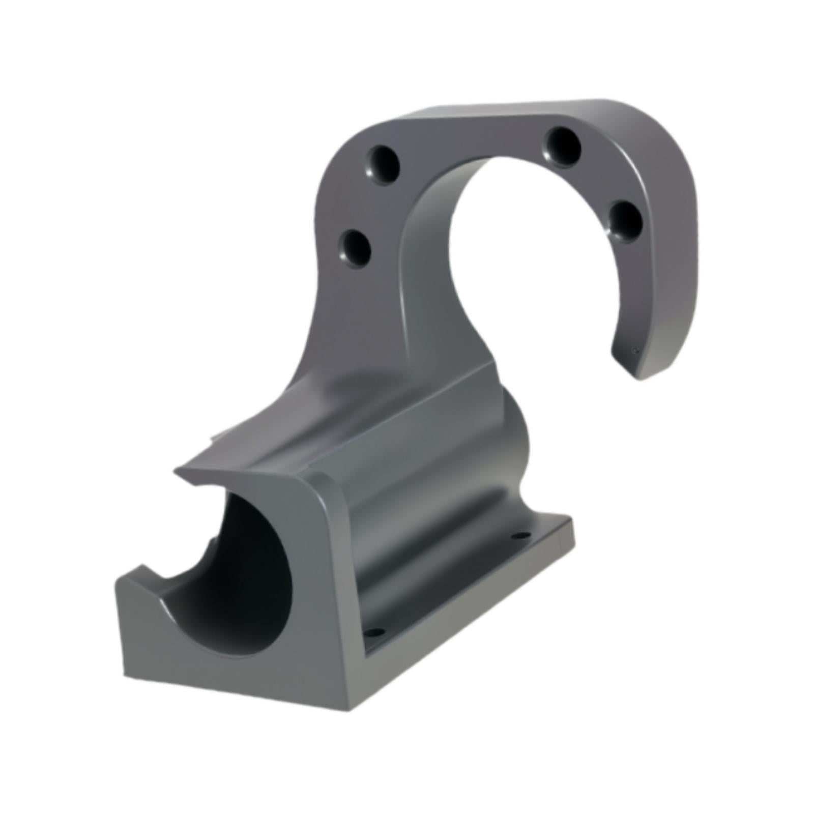 Car Washer Hose Holder Wall Mounted Bracket for Repair Shop Yard Garden Dark Gray