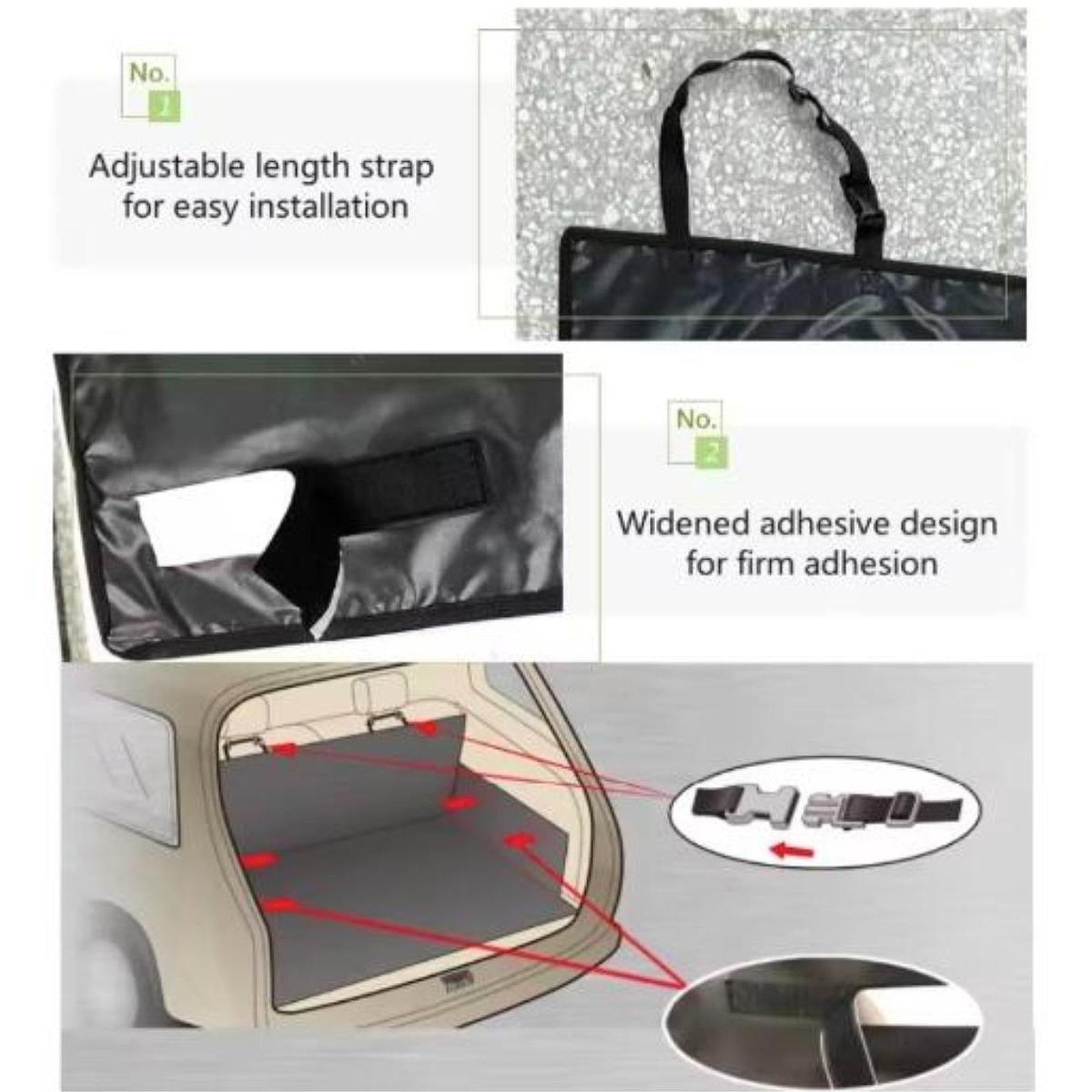 Cargo Trunk Liner for Dogs Tear Resistant Large Size Waterproof Dog Seat Mat