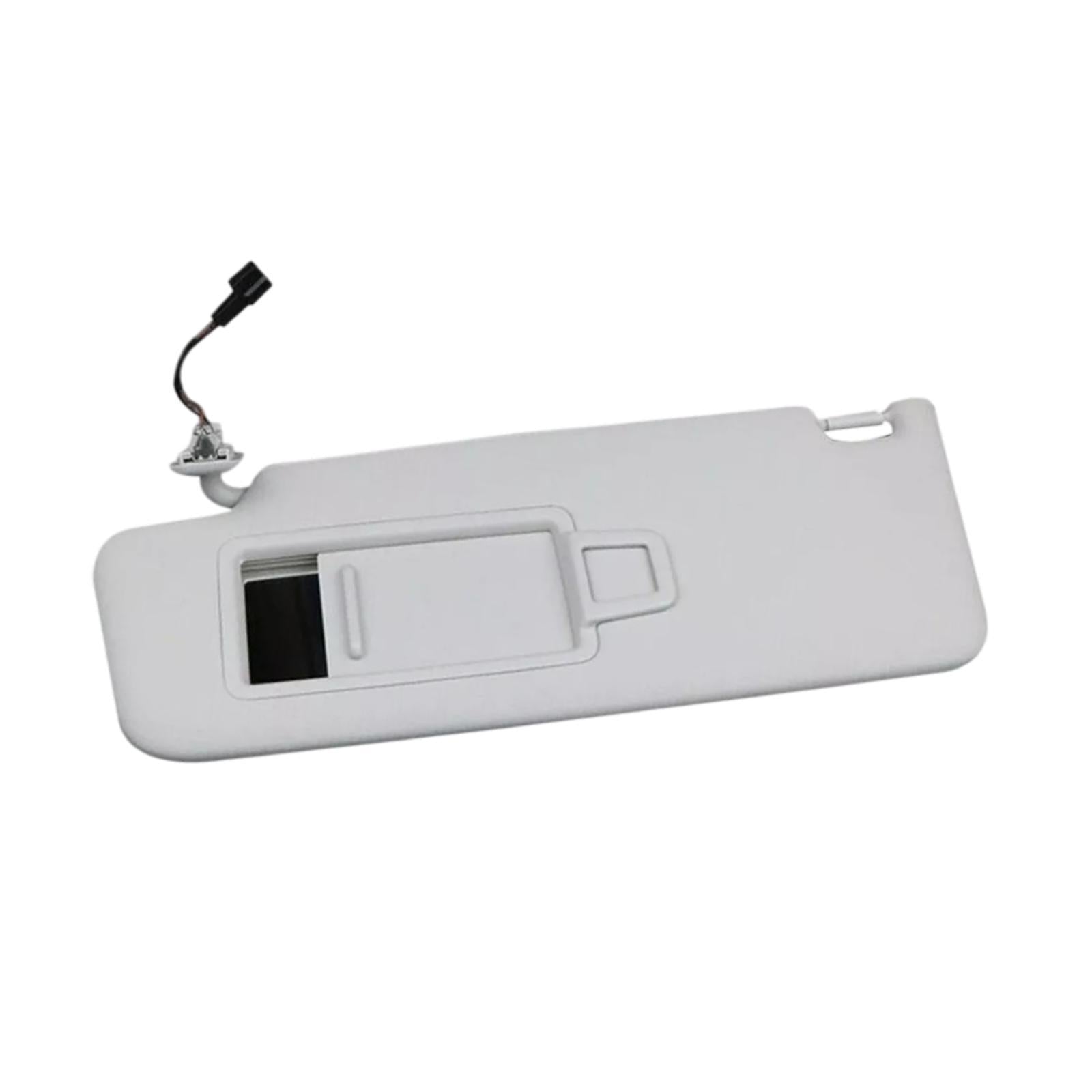Front Sun Visor with Makeup Mirror Vehicle Replacing for VW Golf MK7 cc Left 5GG857551