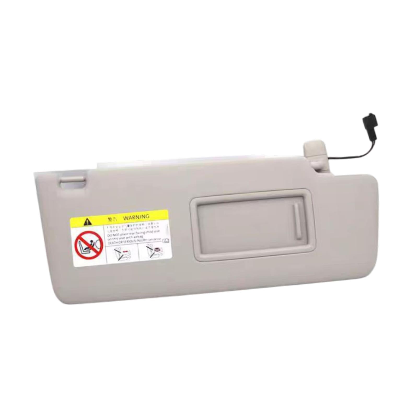 Front Sun Visor with Makeup Mirror Vehicle Replacing for VW Golf MK7 cc Right 5GG857552