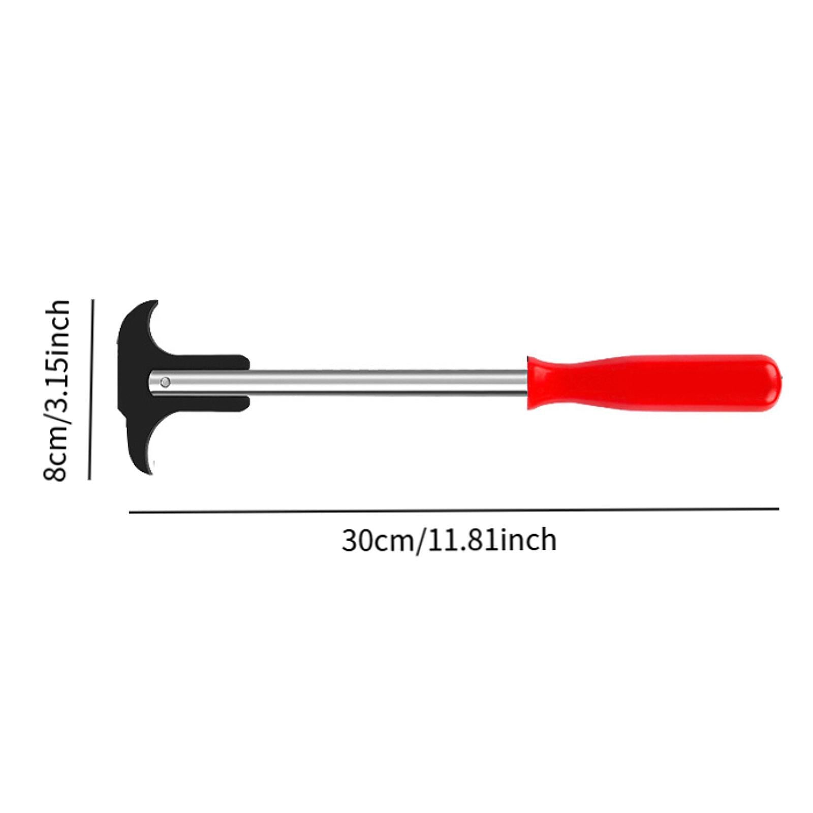 Generic Seal Puller Tool Oil and Greasy Seals Removal Labor Saving Twin Hook Red