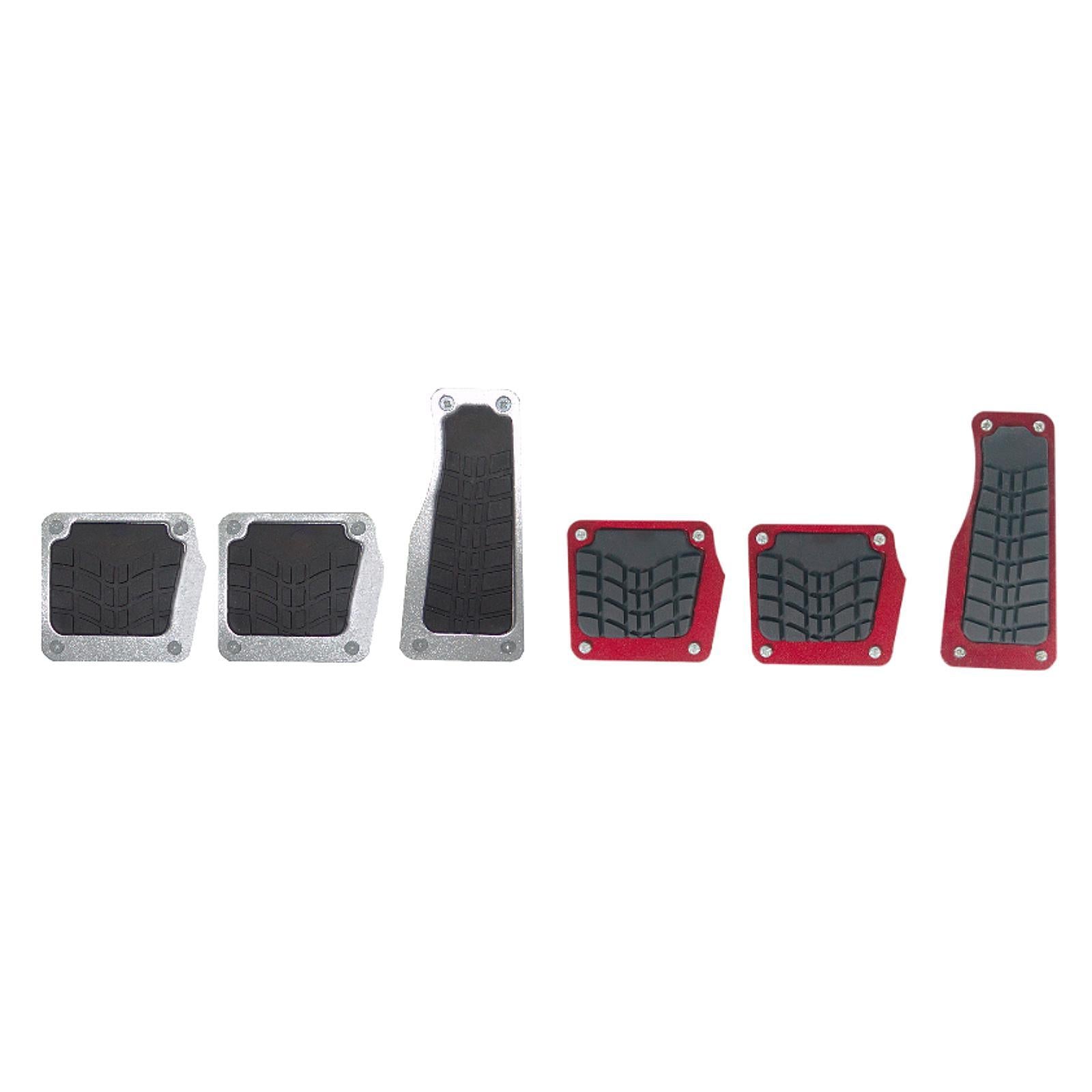 Generic Car Pedal Pads Repair for Automotive SUV Automobile Accessories Red