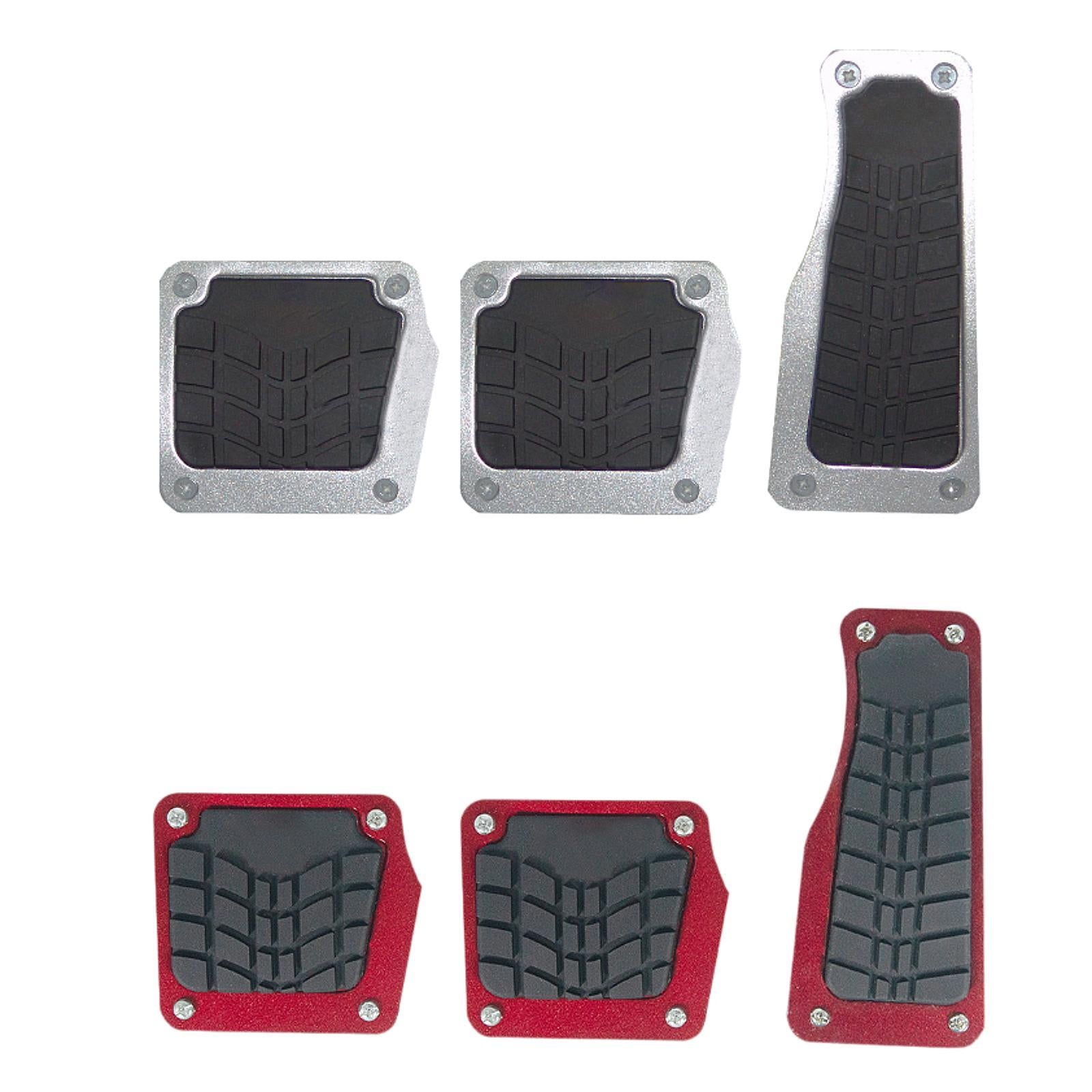 Generic Car Pedal Pads Repair for Automotive SUV Automobile Accessories Red