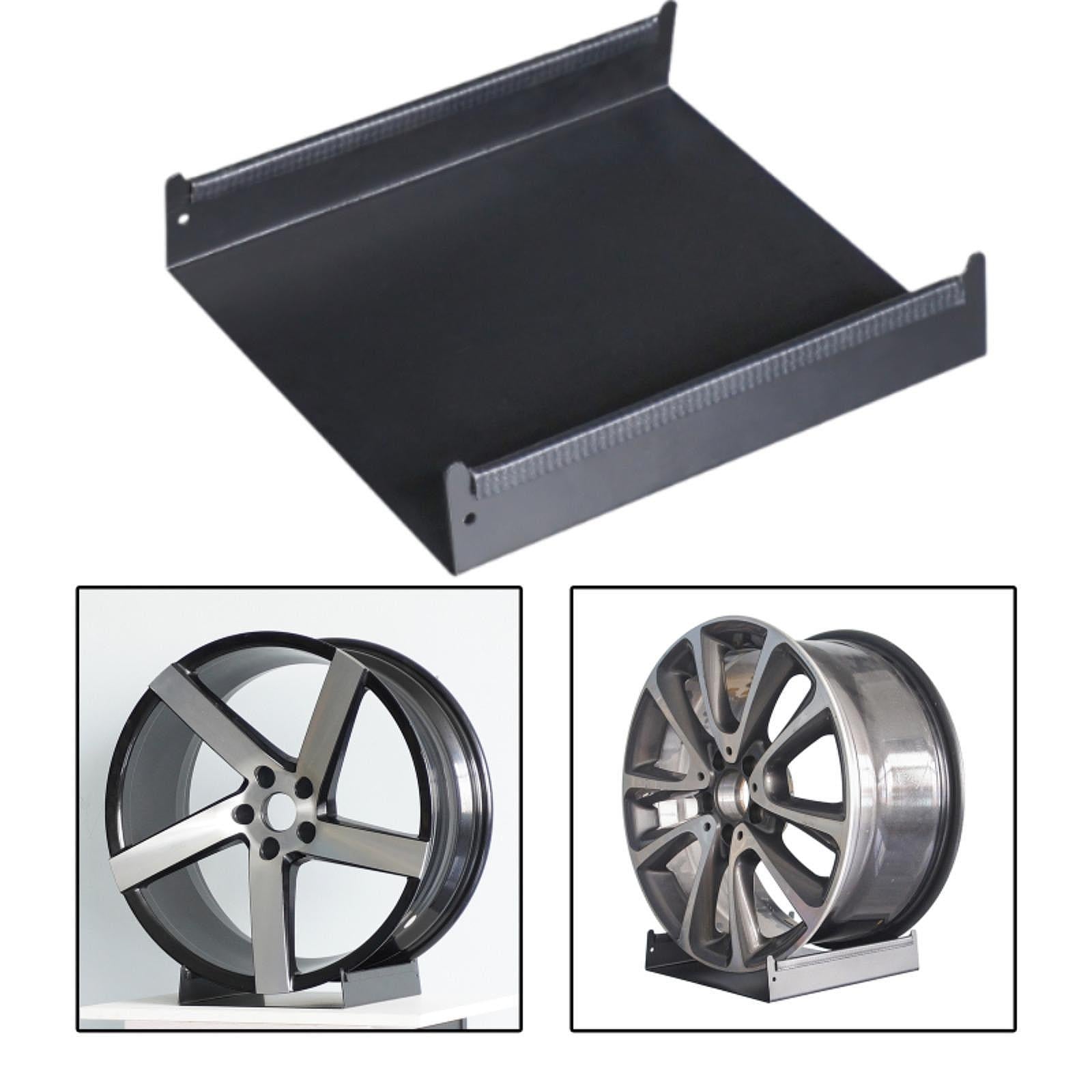 Car Tire Display Rack Tray Rim Holder for Garage Advertising Show