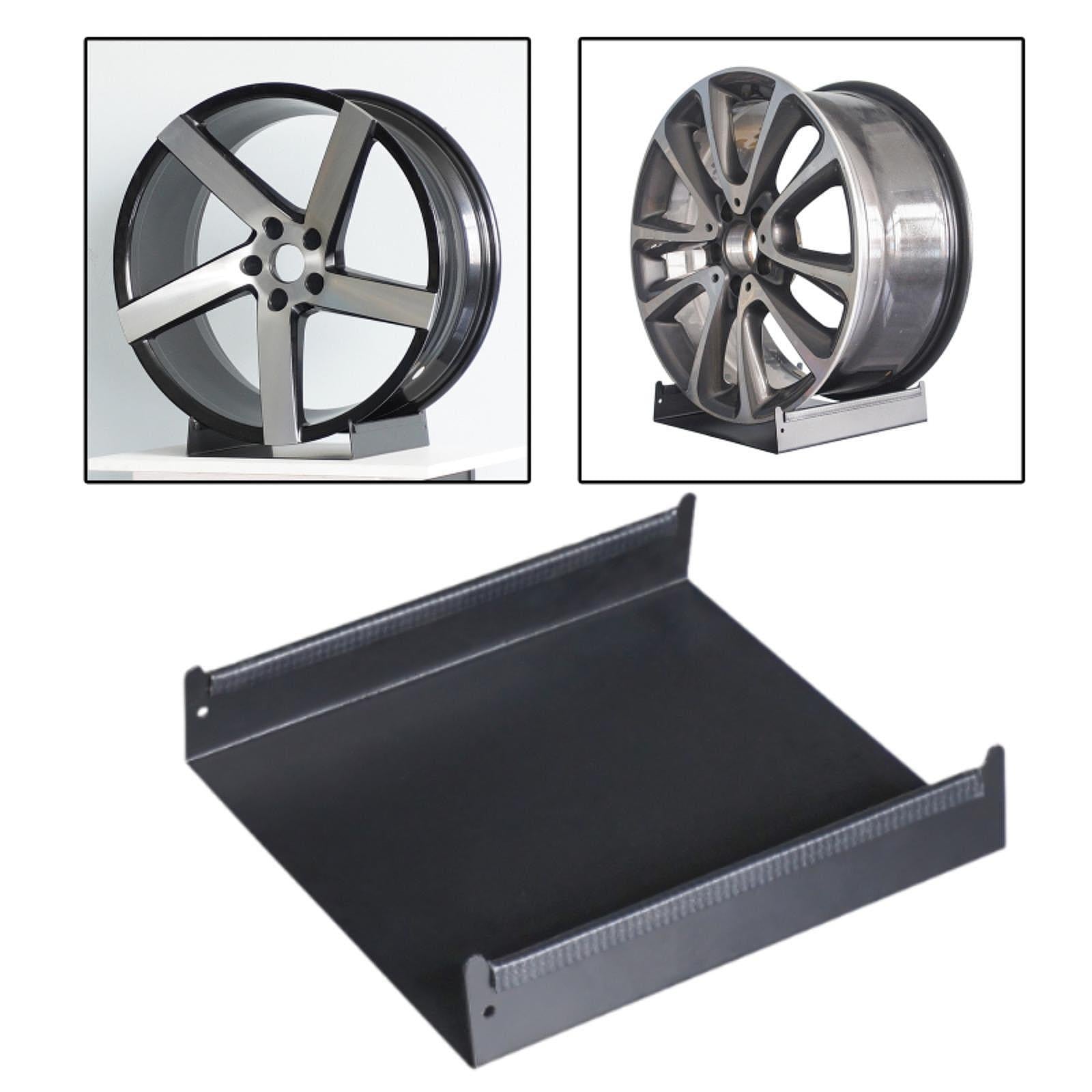 Car Tire Display Rack Tray Rim Holder for Garage Advertising Show