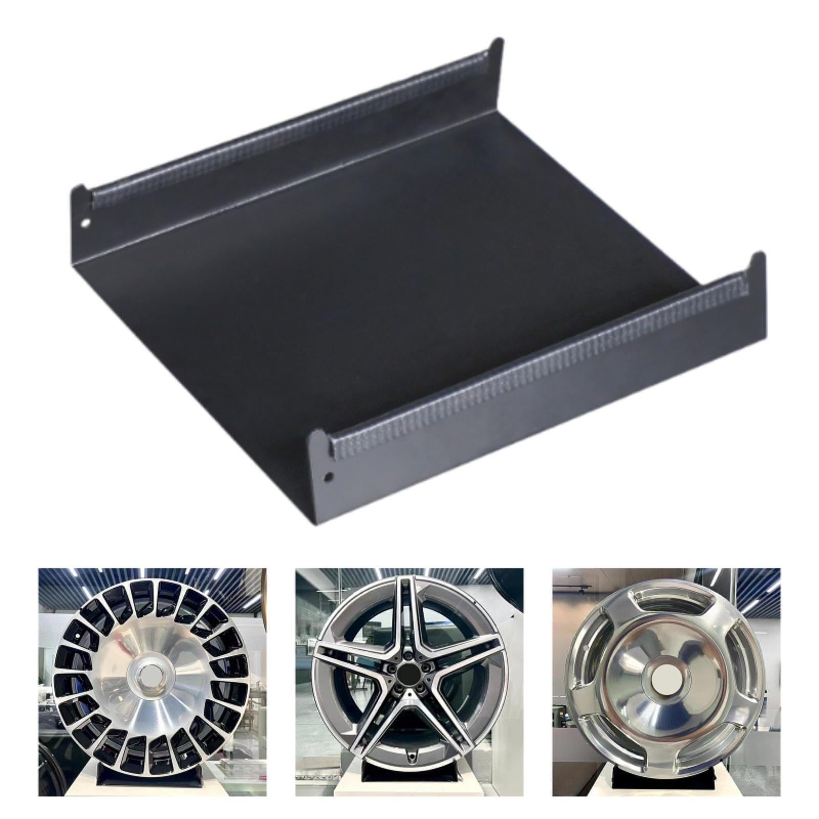 Car Tire Display Rack Tray Rim Holder for Garage Advertising Show