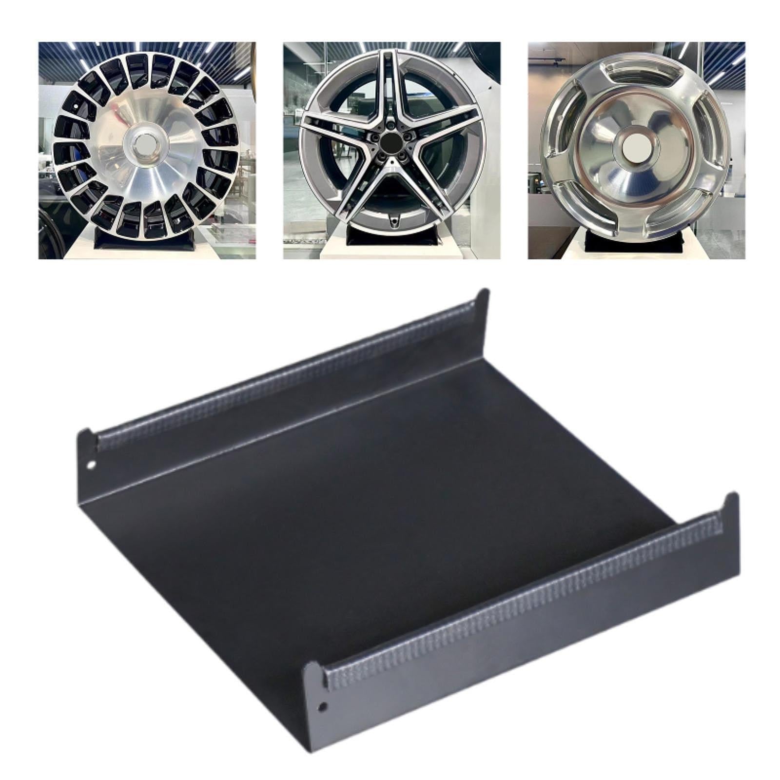 Car Tire Display Rack Tray Rim Holder for Garage Advertising Show