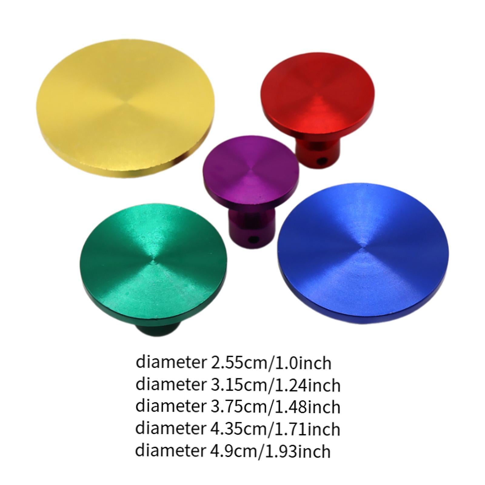5 Pieces Automotive Dents Repair Tool Aluminum Puller Tabs Dents Lifter Tabs