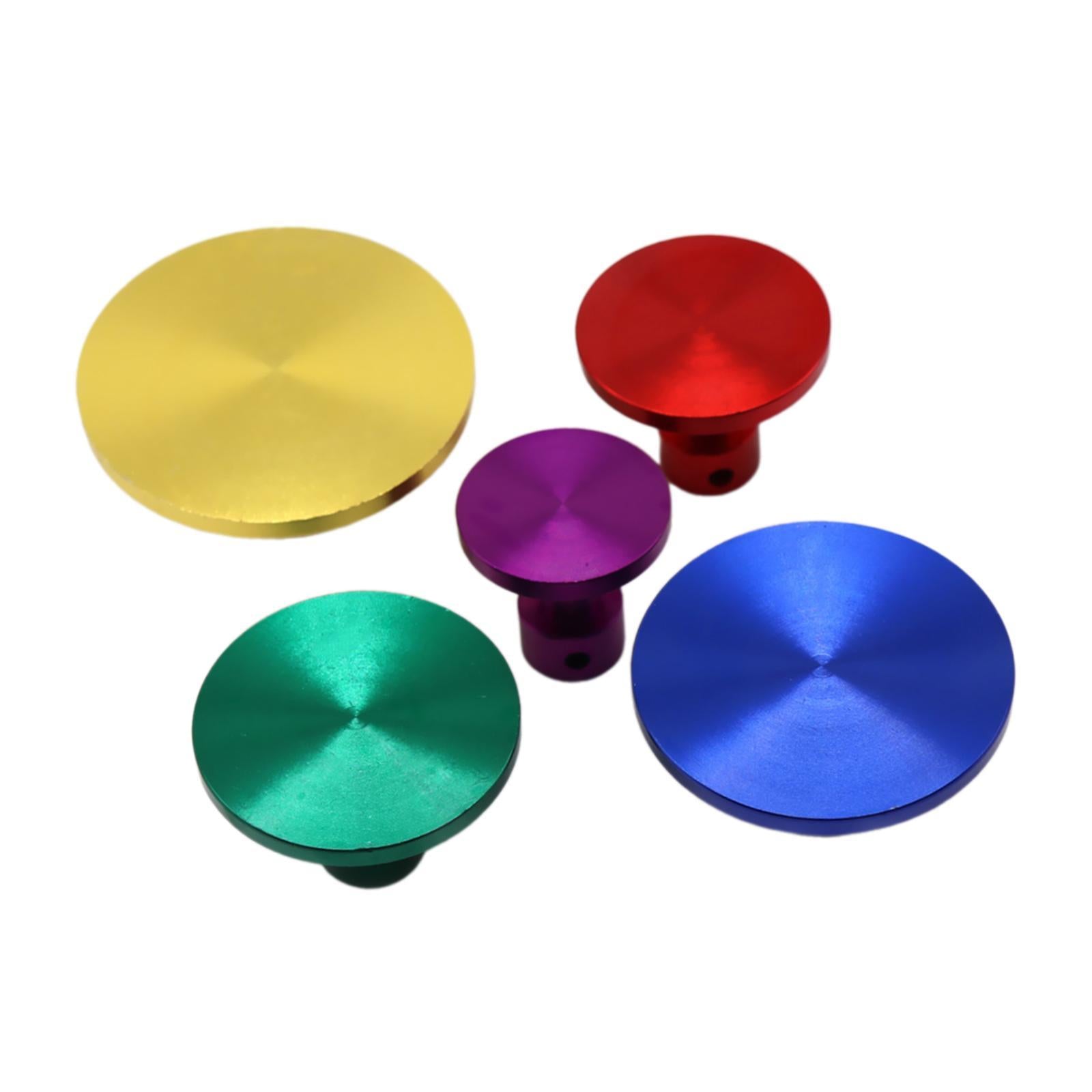 5 Pieces Automotive Dents Repair Tool Aluminum Puller Tabs Dents Lifter Tabs