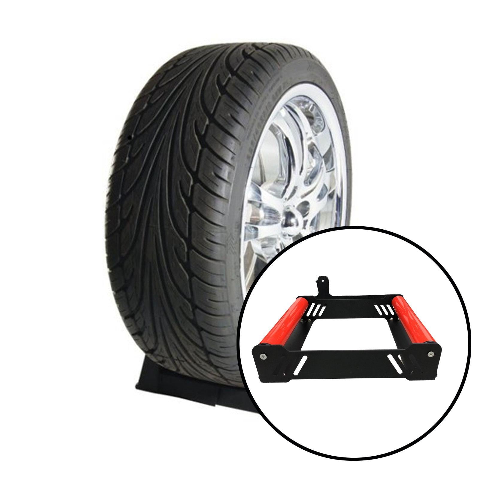Wheels Rims Stand Steel Wheel Tire Rim Cleaning for Applying Tyre Shine