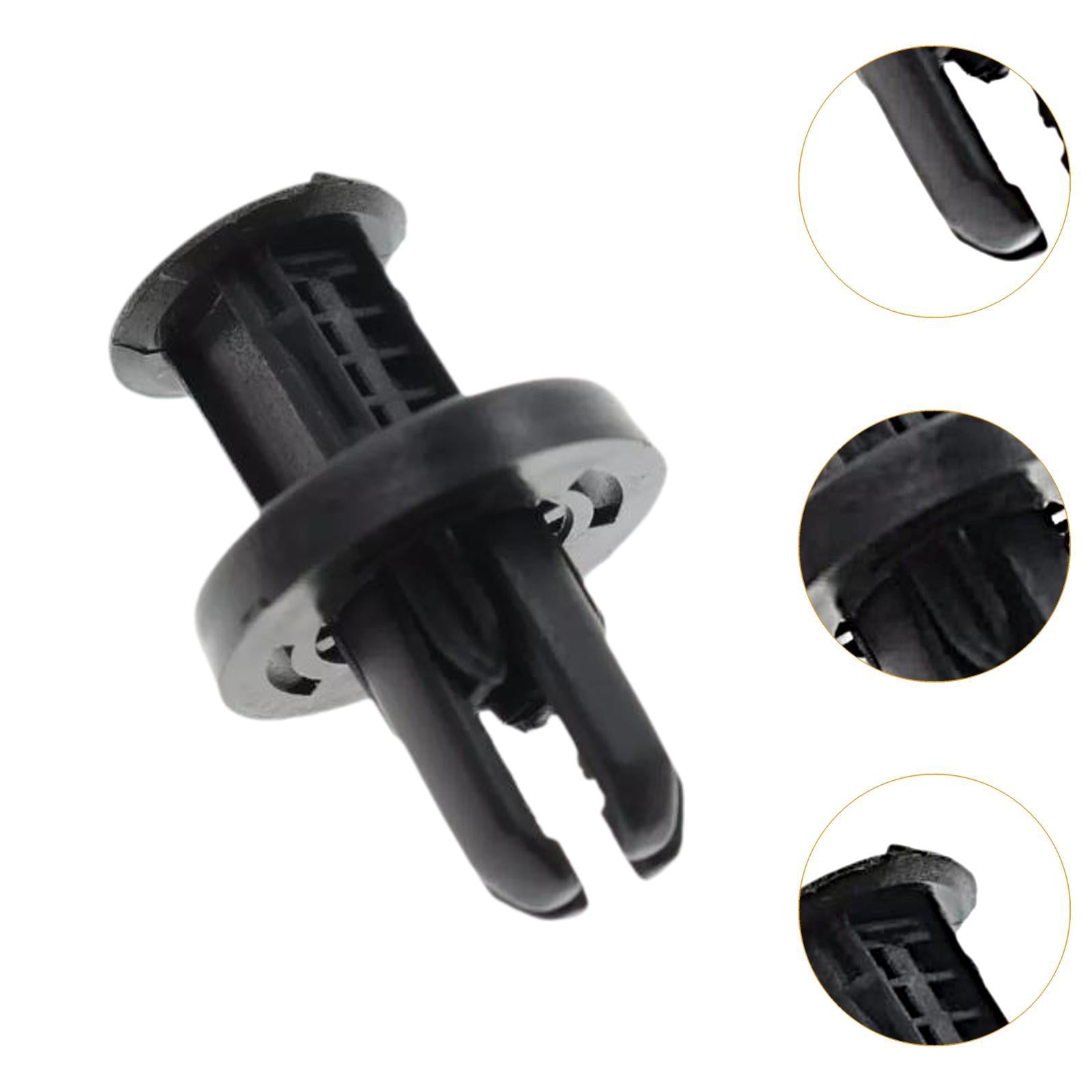 100 Pieces Front Rear Bumper Retainer Clips 91505TM8003 for Honda Acura