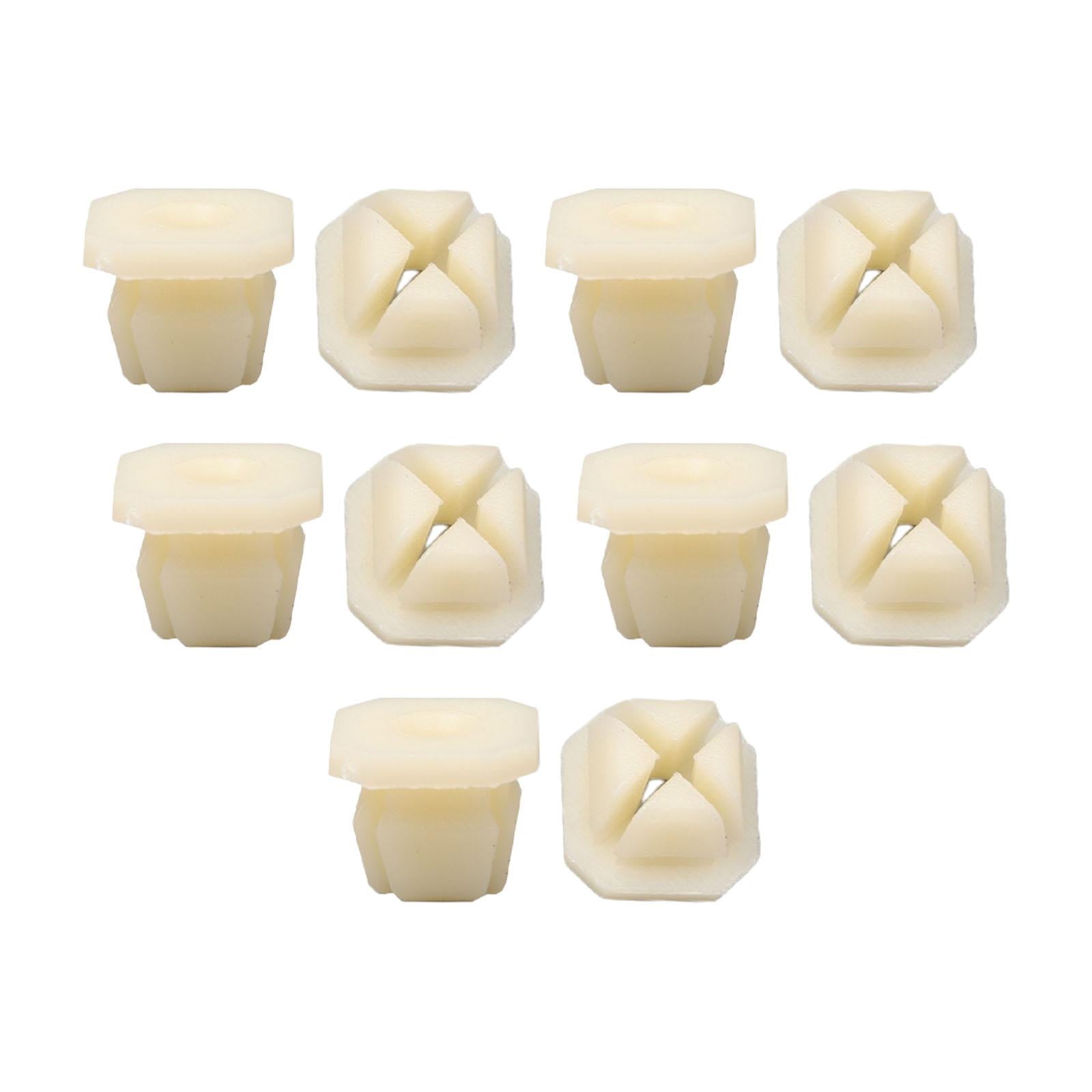 10x Interior Trim Clips Nylon 347347 for GM Multifunctional Replacement