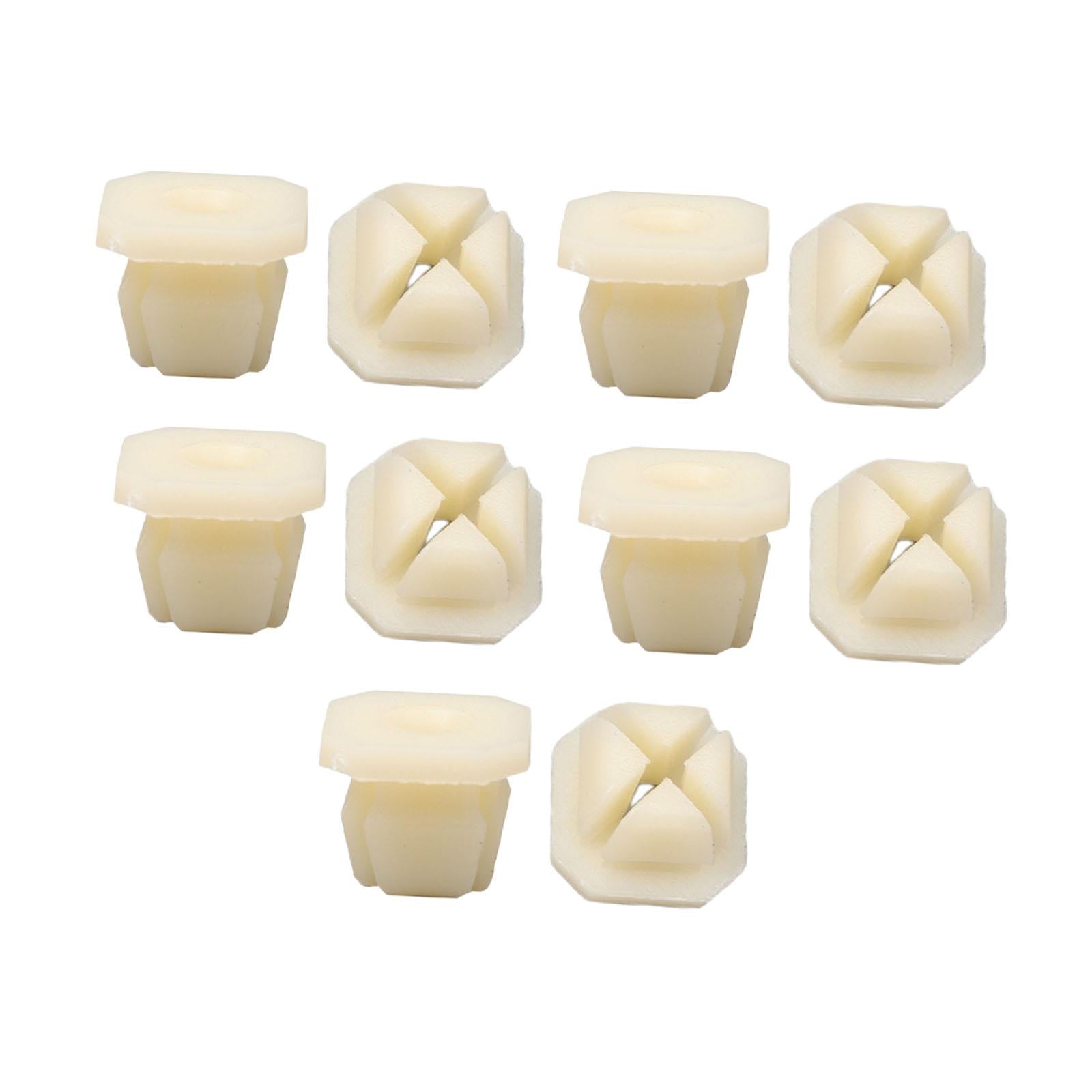 10x Interior Trim Clips Nylon 347347 for GM Multifunctional Replacement