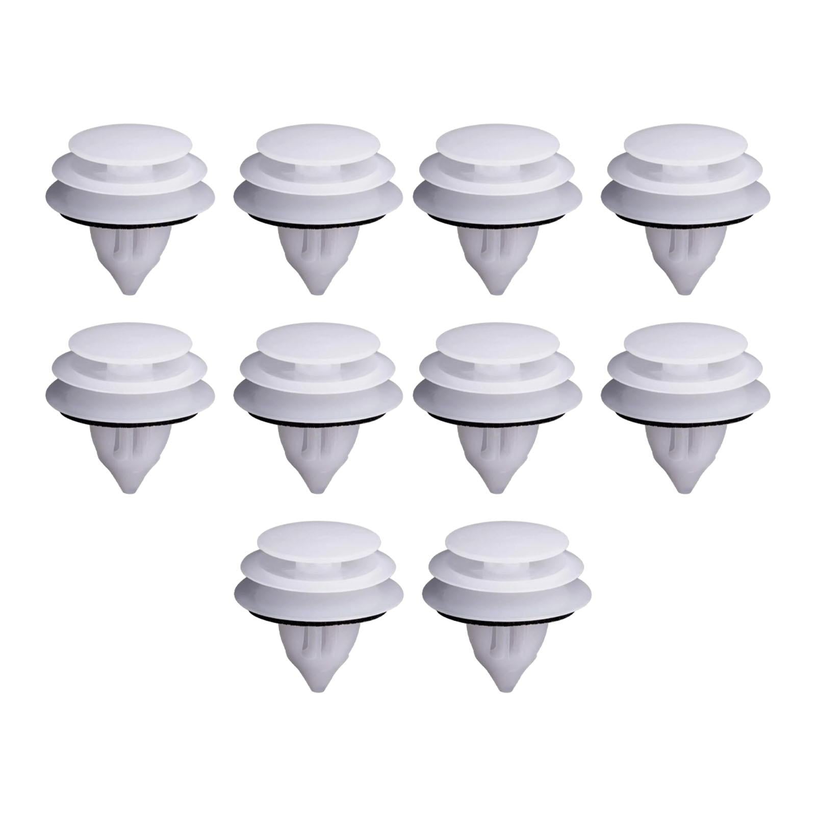 10x Door Trim Panel Retainer Clips Nylon Parts for Mazda 3 RX-8 2003- 5