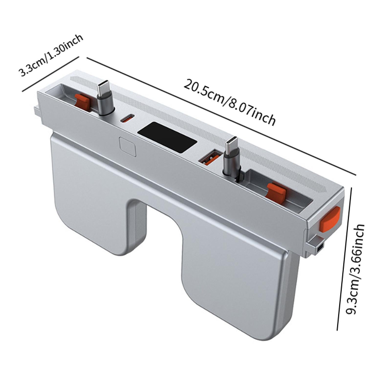 Central Console USB Hub Multi Ports Practical for Tesla Model Y Model 3