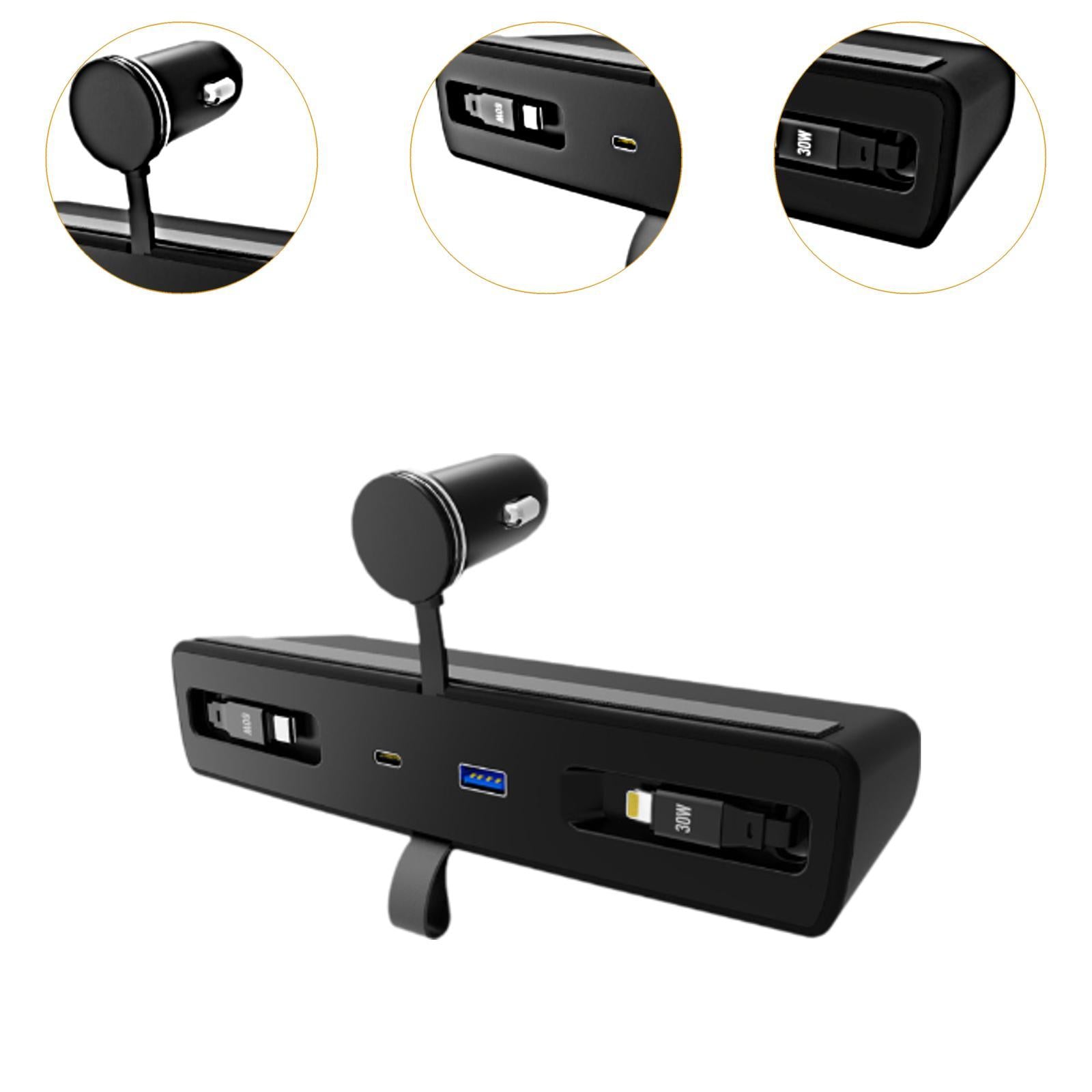Car Hub Docking Station Sturdy Fast Charging for SU7 Accessories