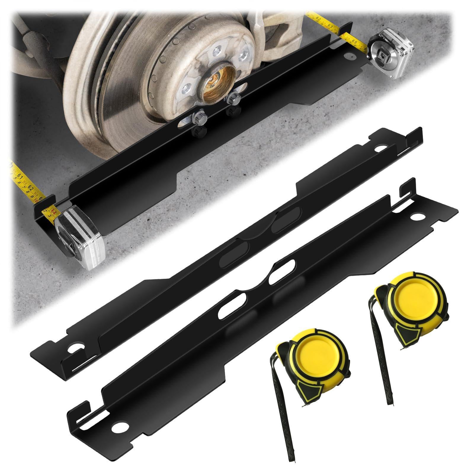 2x Wheel Alignment Tool Plate Premium High Performance Car Maintenance Tools