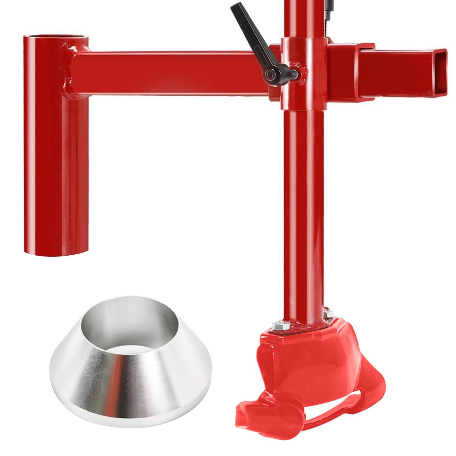 Manual Tire Changer Duck Head Kit Household Sturdy Removal and Mounting Tool With Silvery Cone