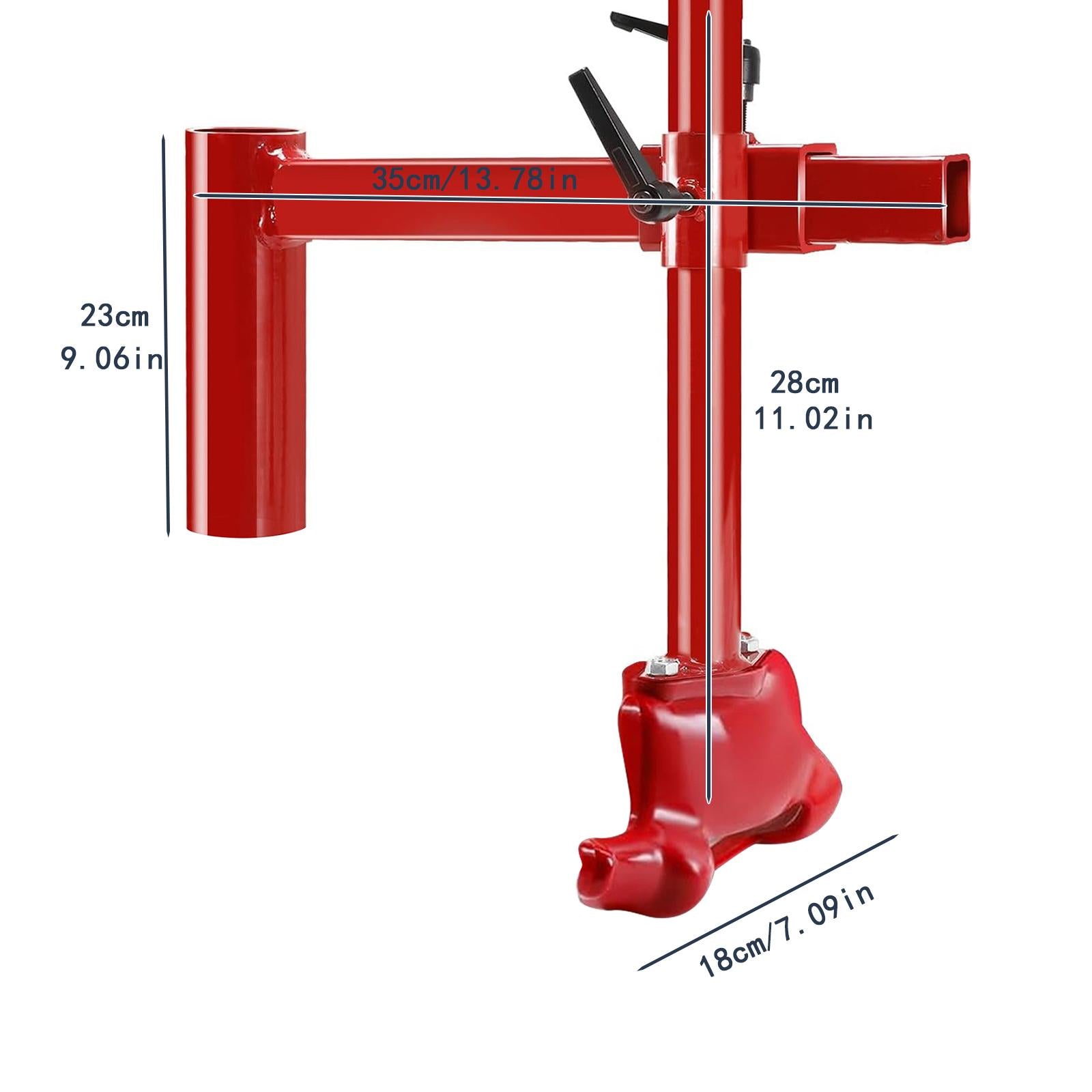 Manual Tire Changer Duck Head Kit Household Sturdy Removal and Mounting Tool No Silvery Cone